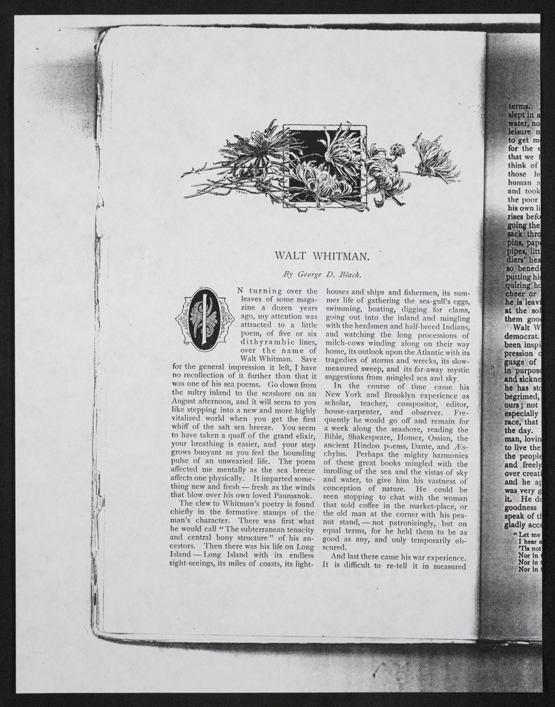 Scanned image of the current content page