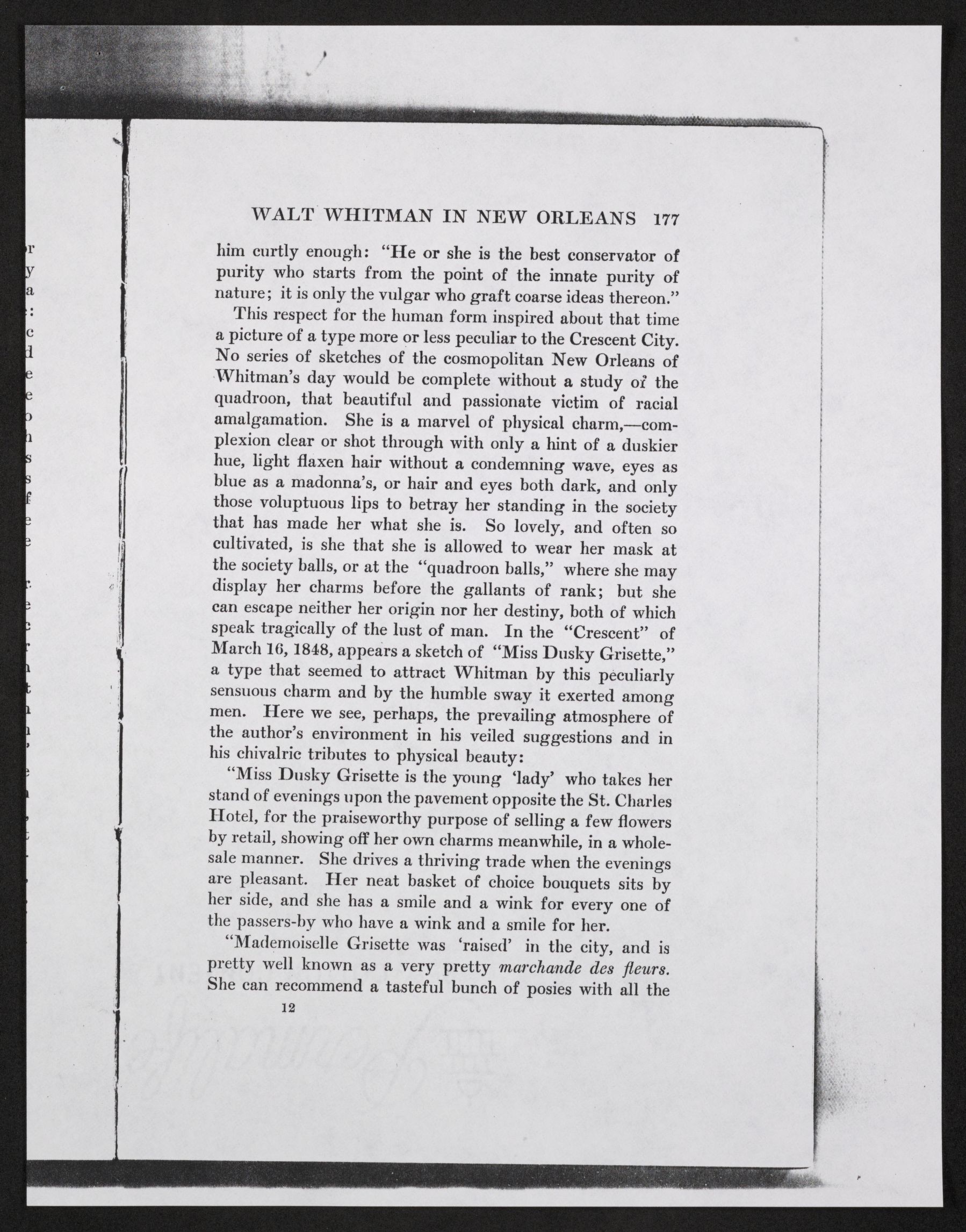 Scanned image of the current content page