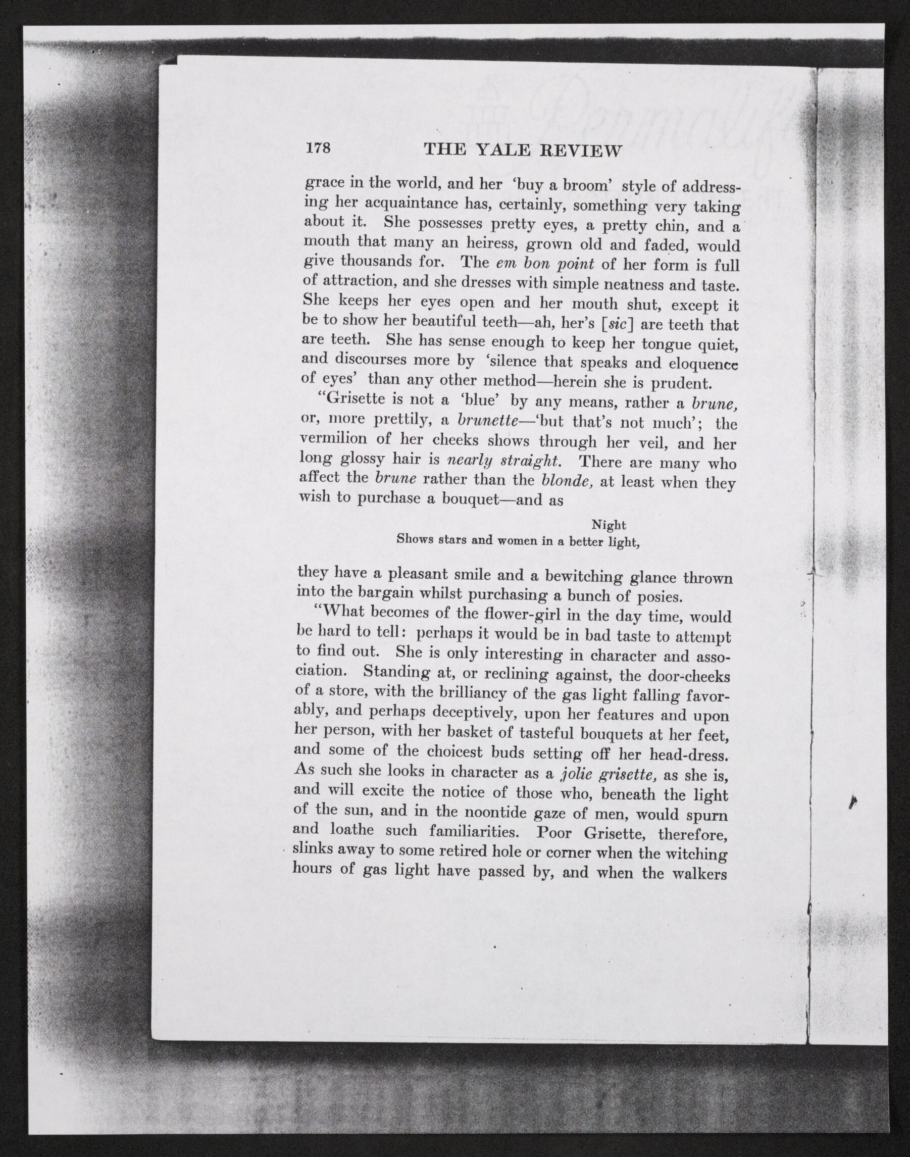 Scanned image of the current content page