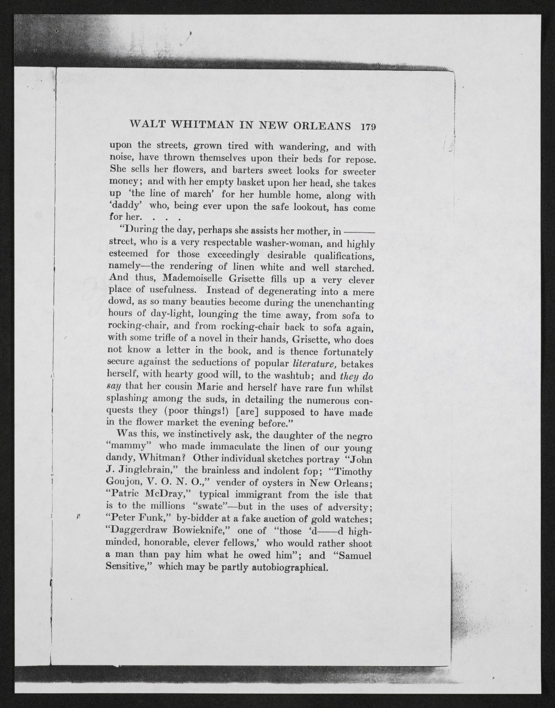 Scanned image of the current content page