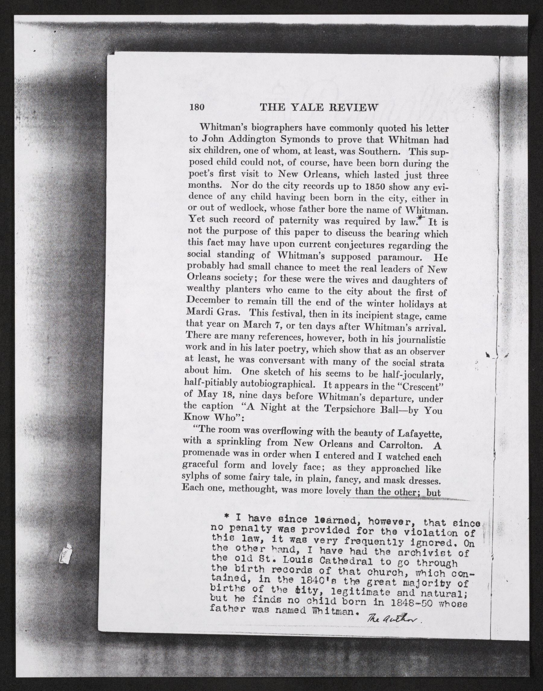 Scanned image of the current content page