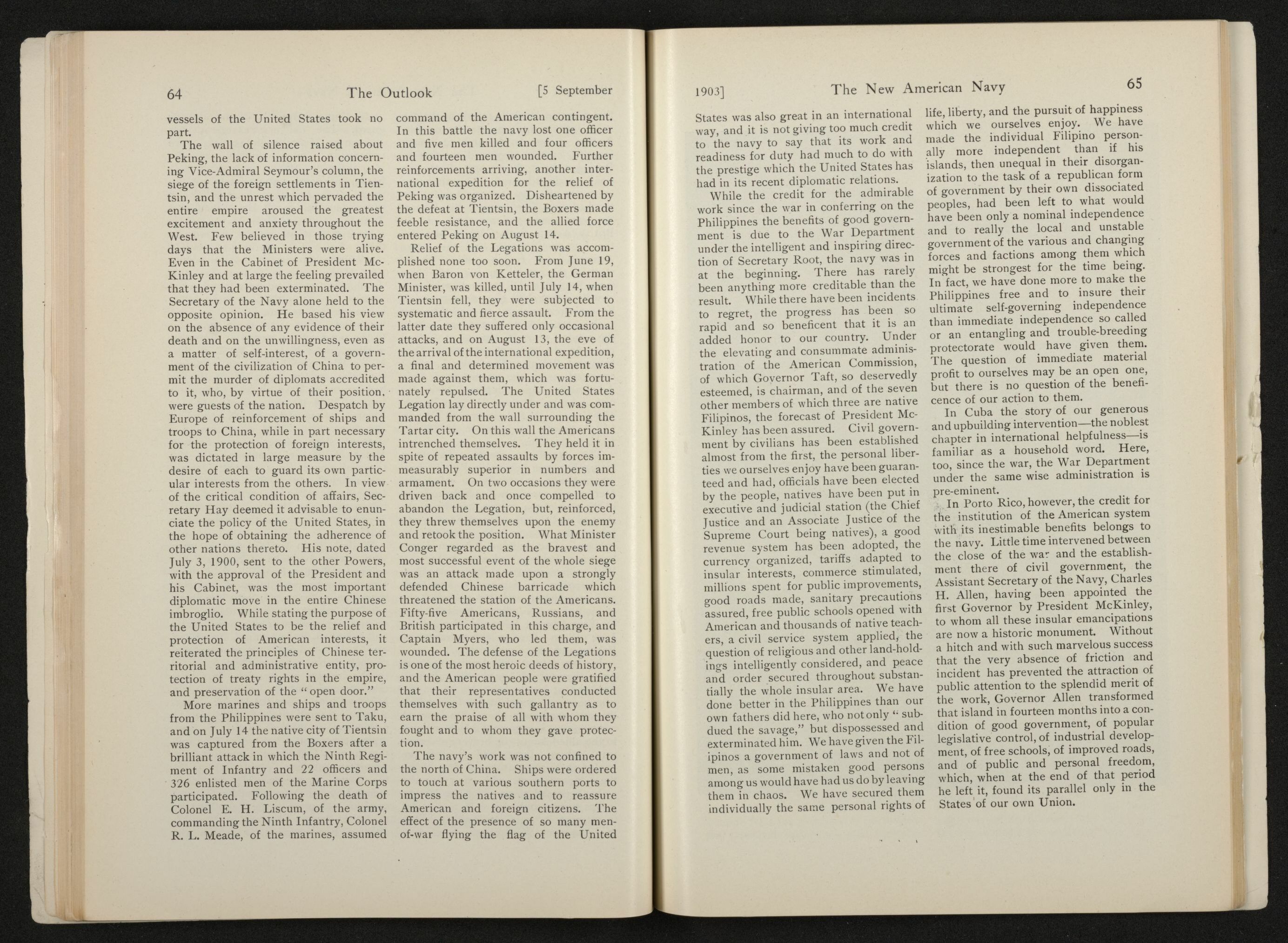 Scanned image of the current content page