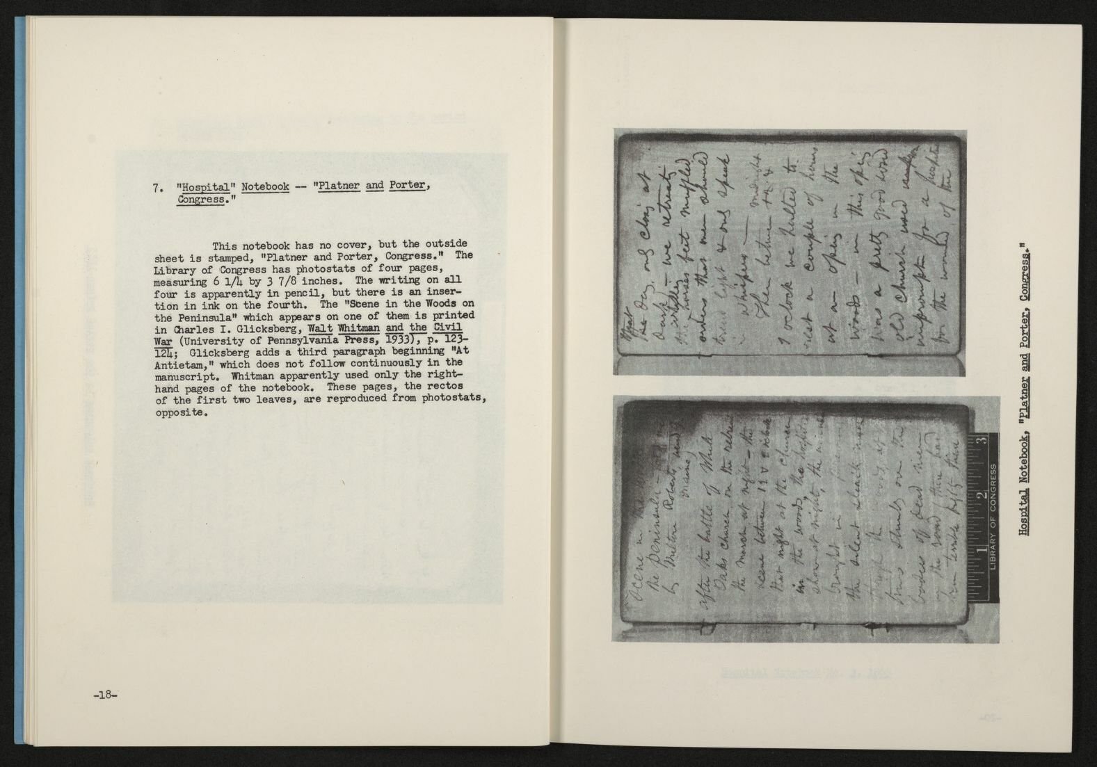 Scanned image of the current content page