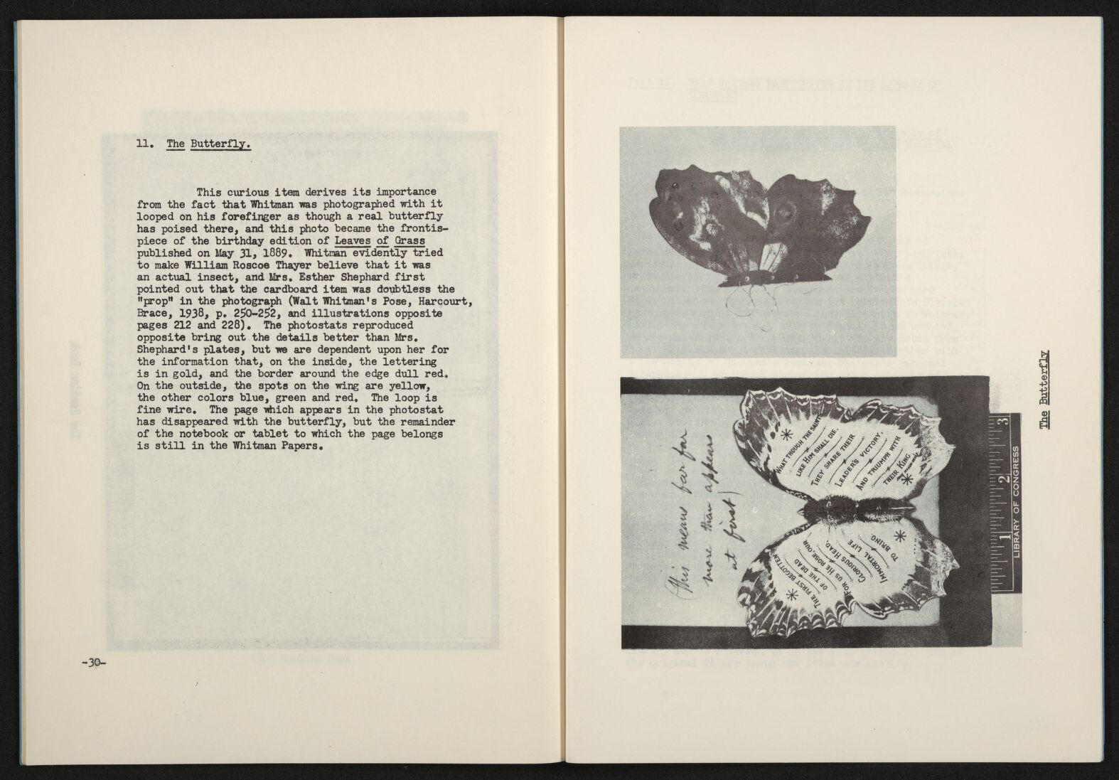 Scanned image of the current content page