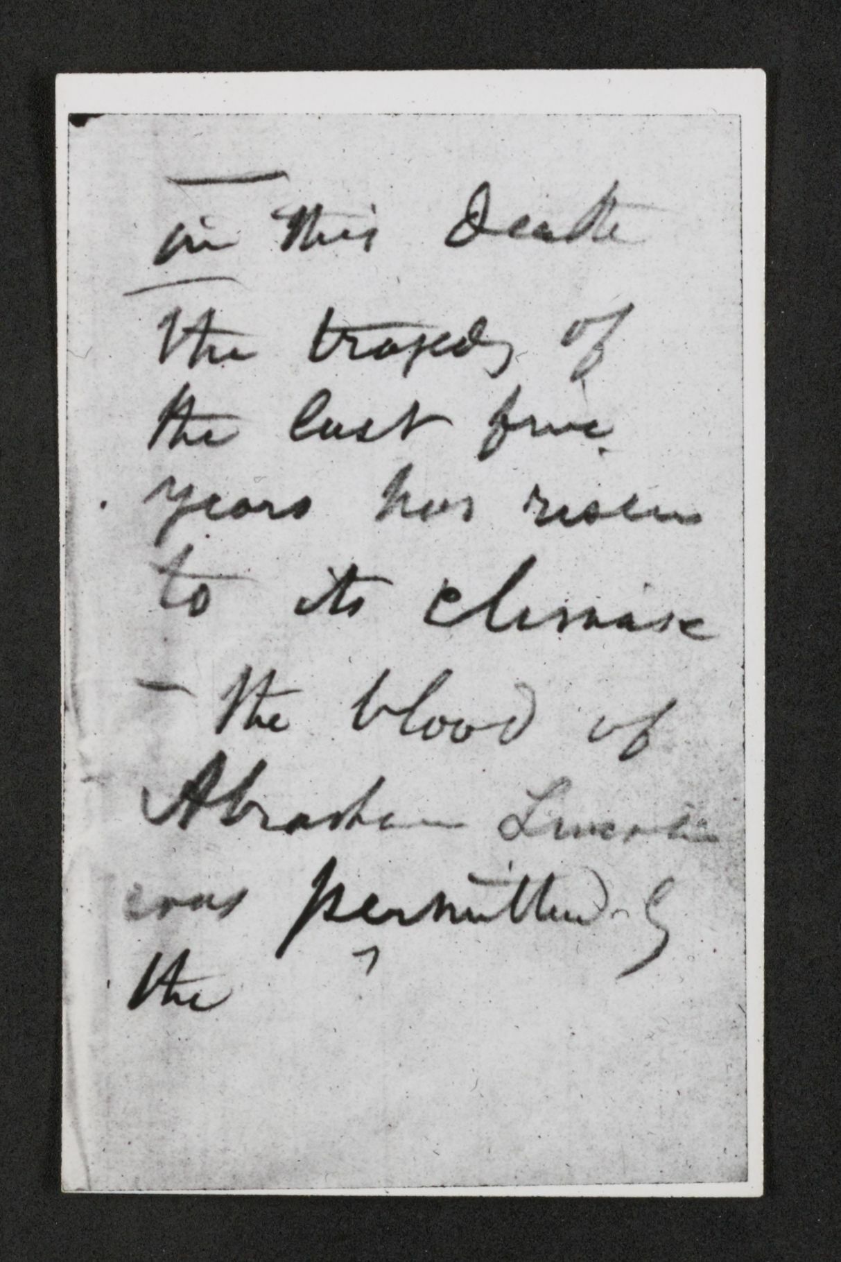 Scanned image of the current content page