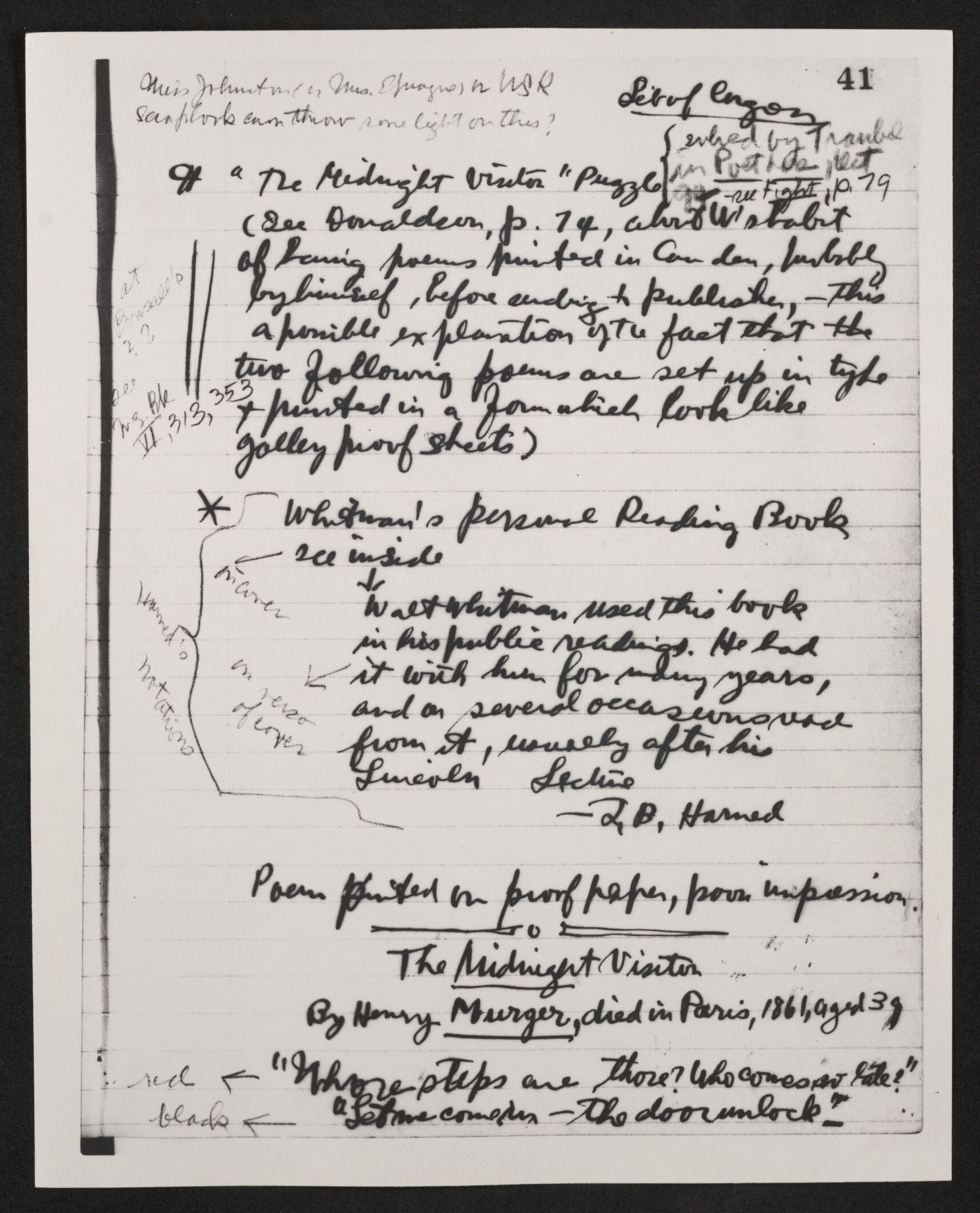 Scanned image of the current content page