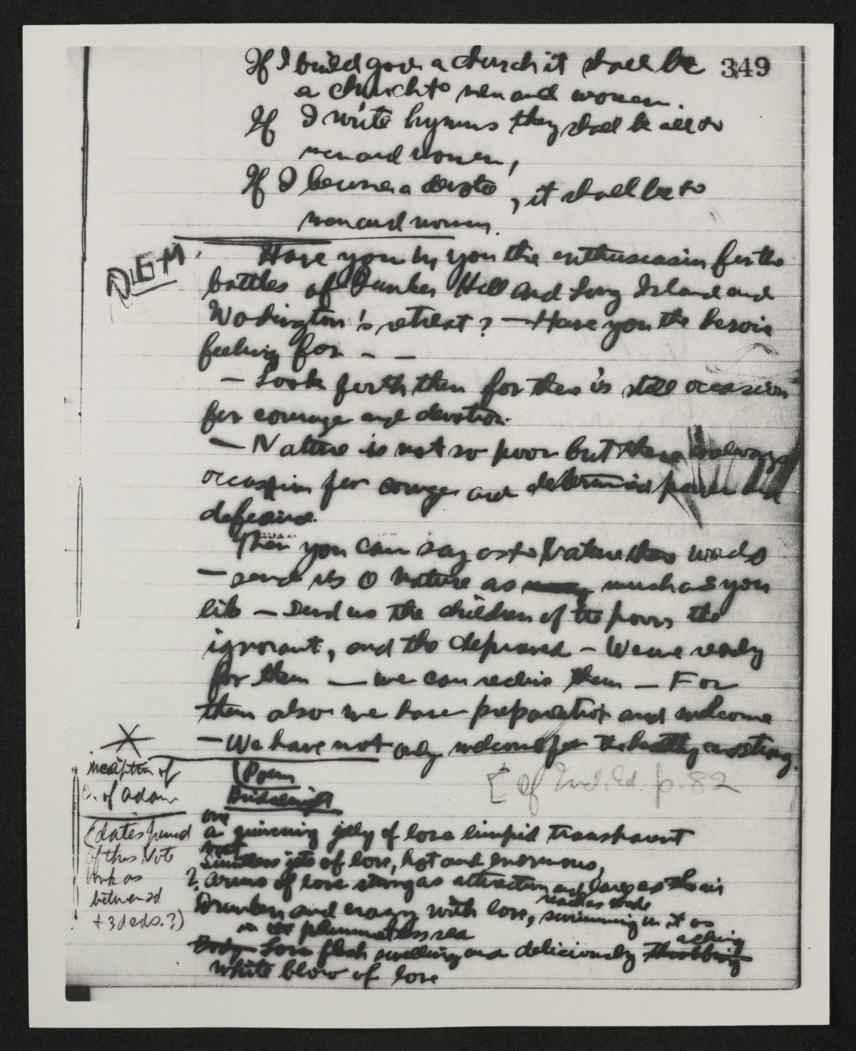 Scanned image of the current content page