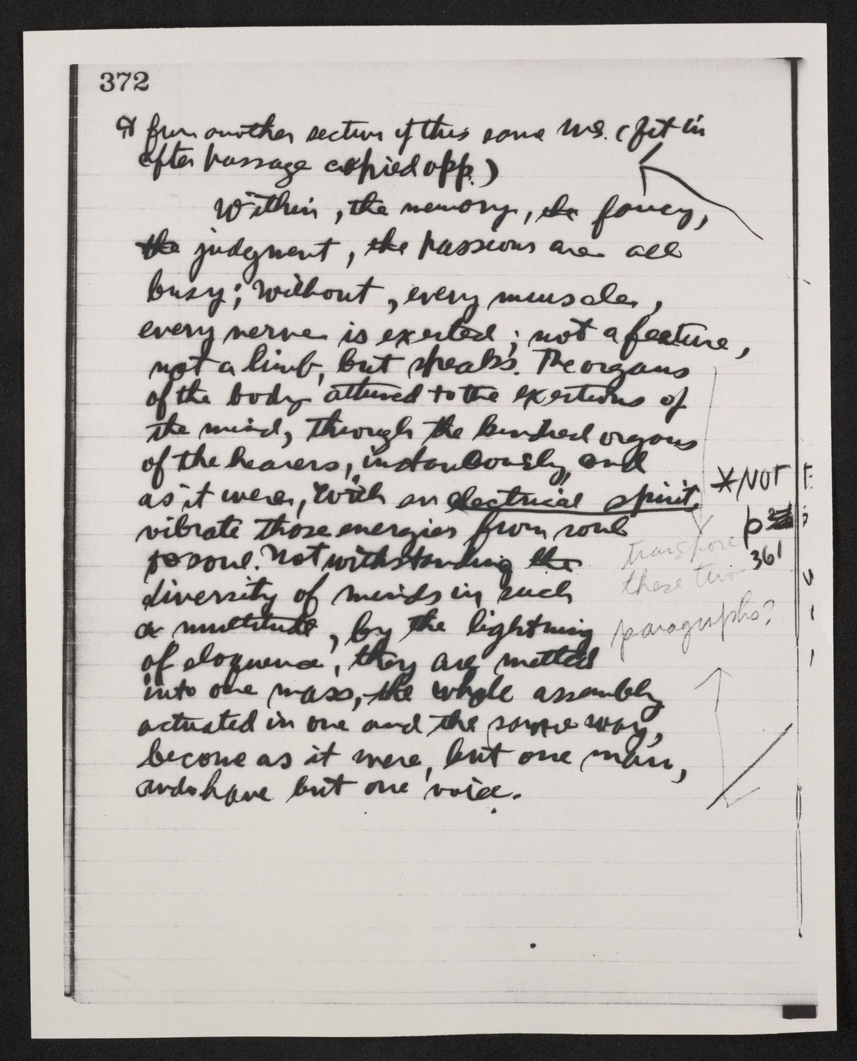 Scanned image of the current content page