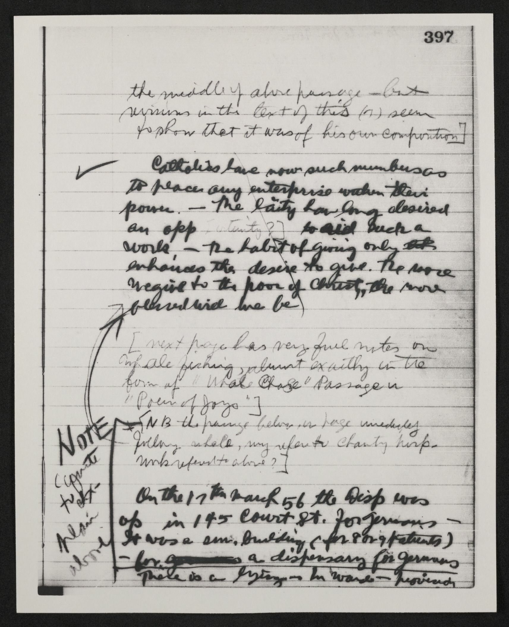 Scanned image of the current content page