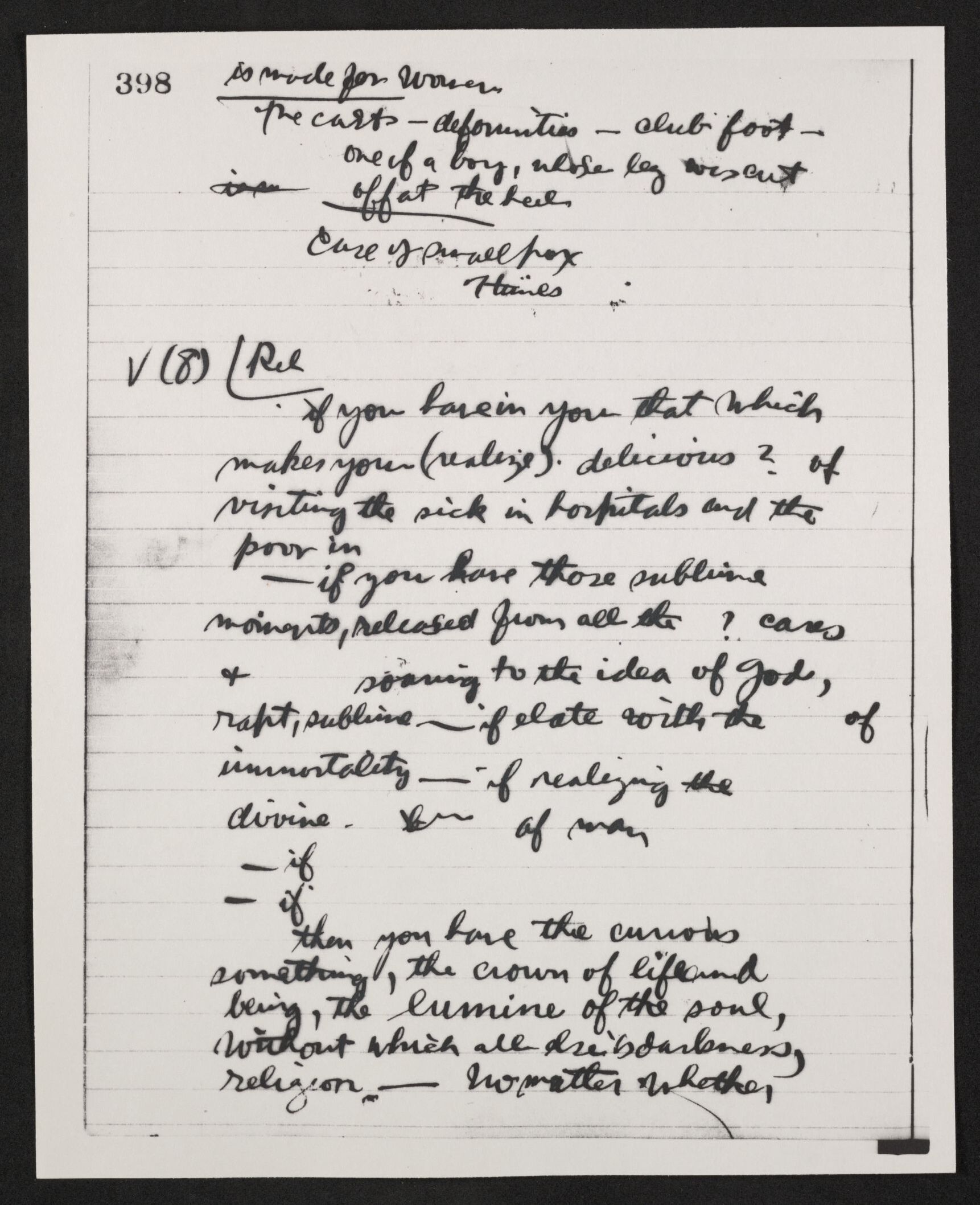 Scanned image of the current content page
