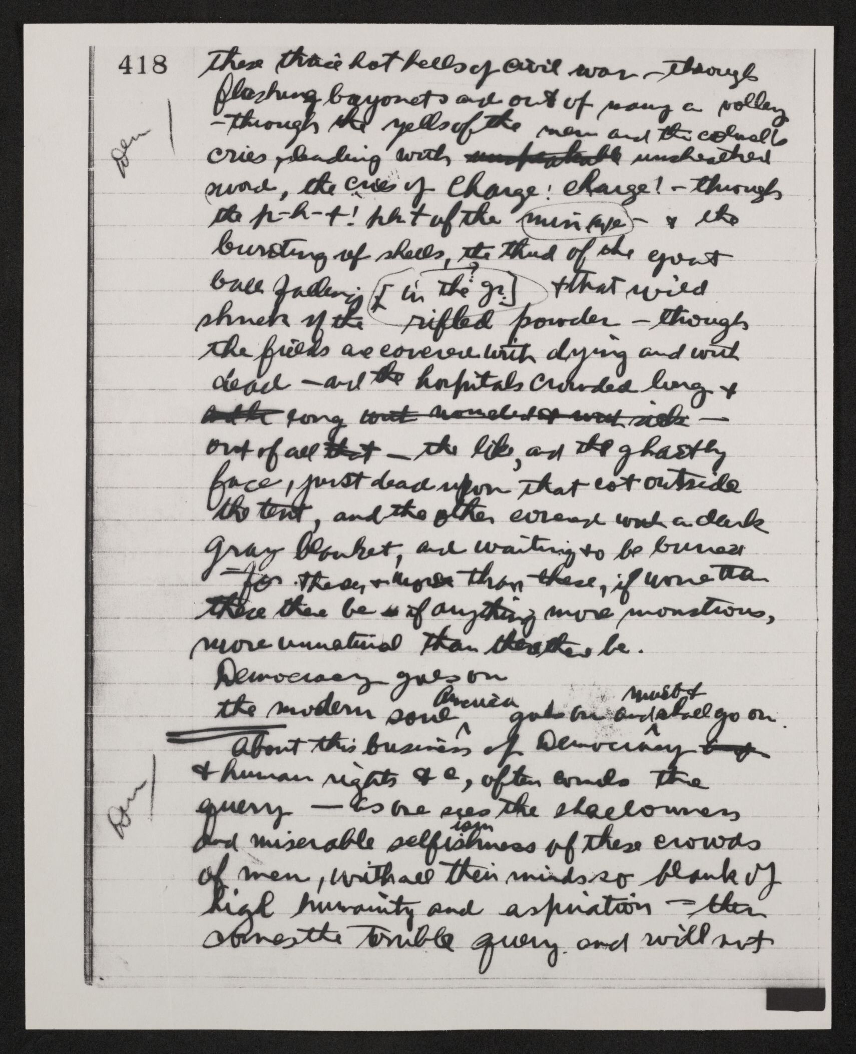 Scanned image of the current content page