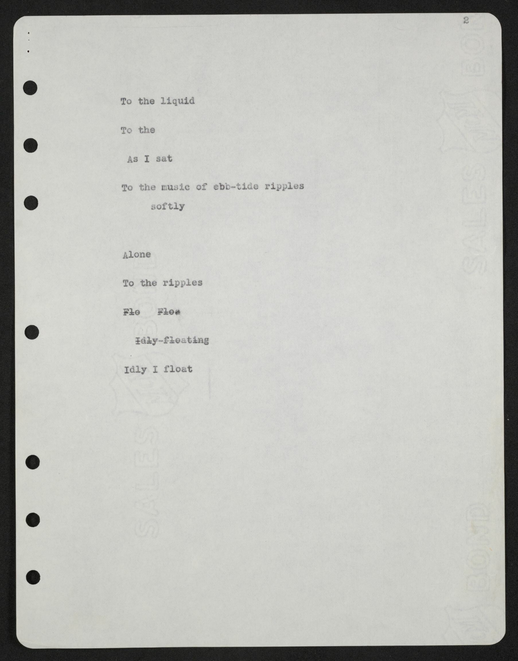 Scanned image of the current content page