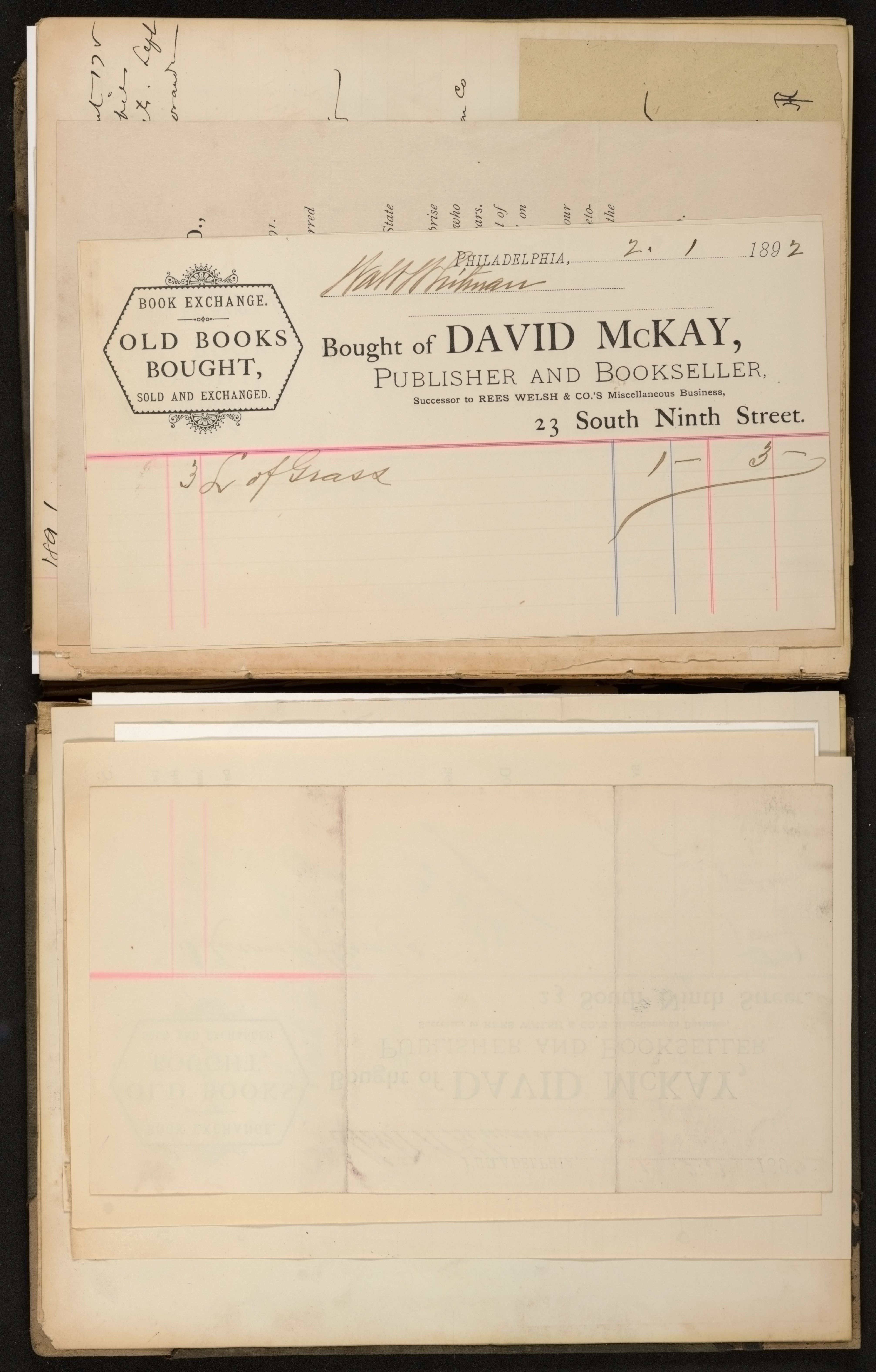 Scanned image of the current content page