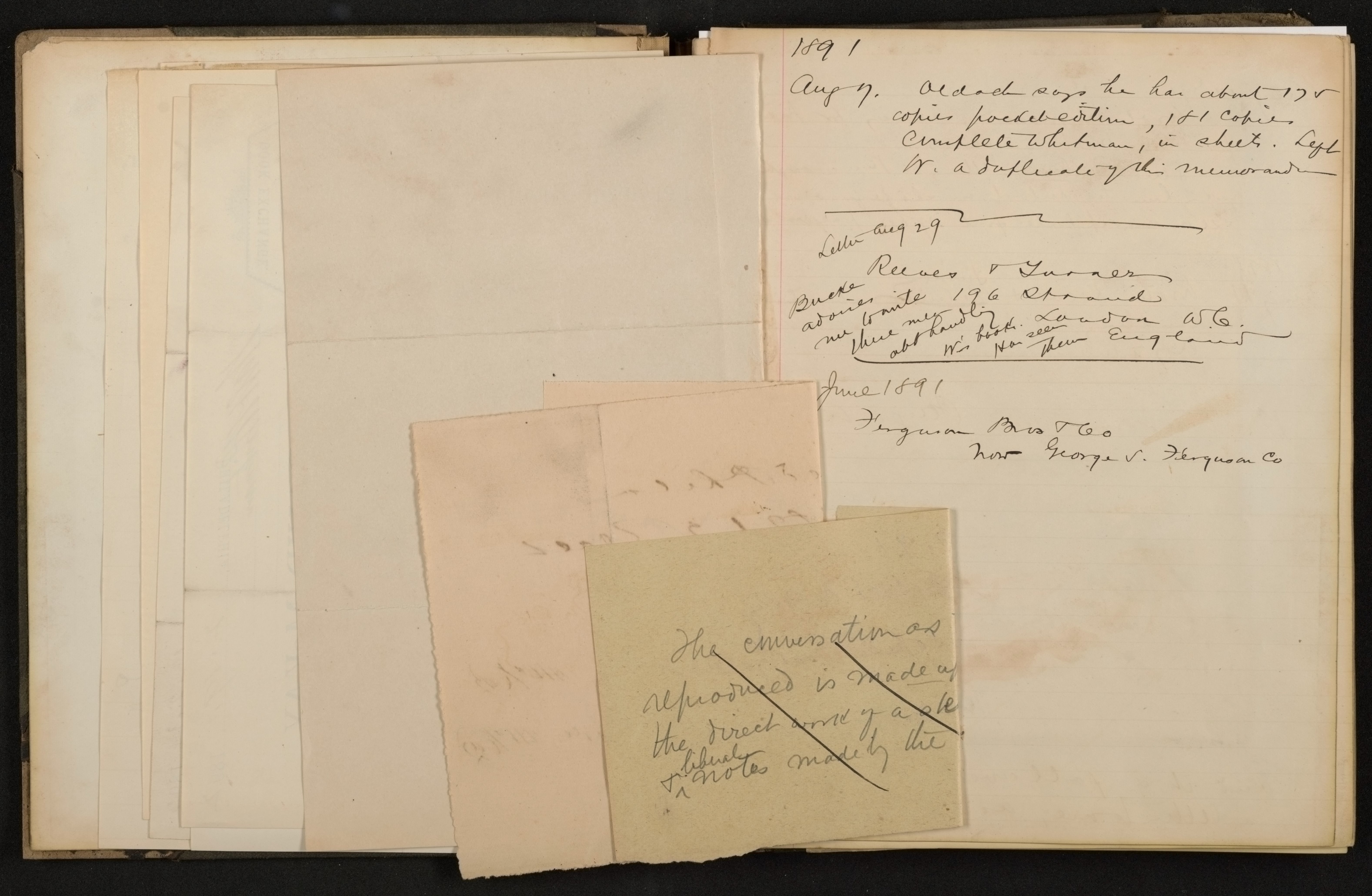 Scanned image of the current content page
