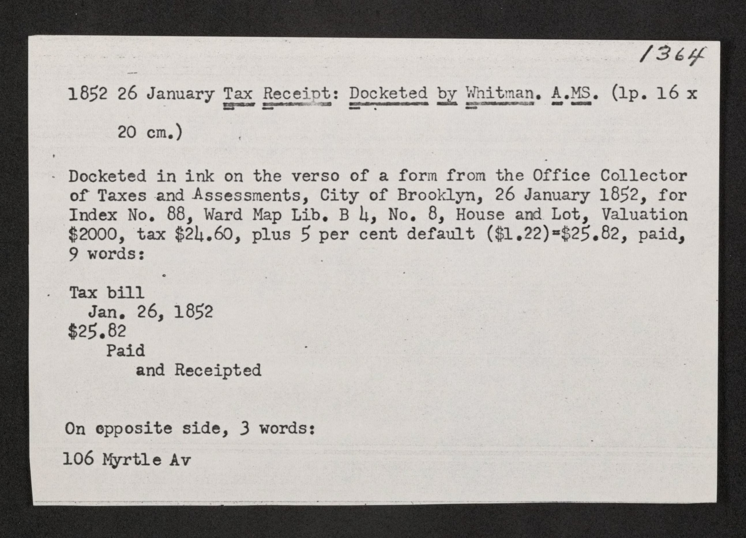 Scanned image of the current content page