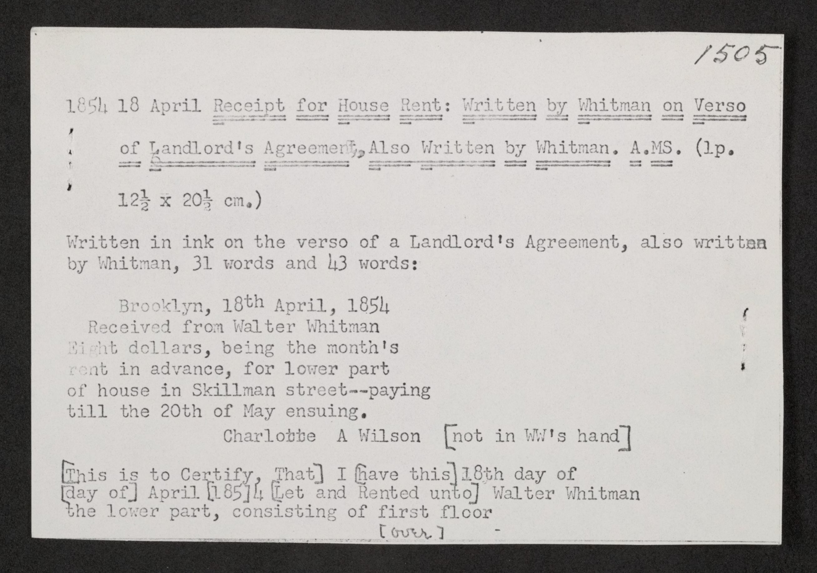 Scanned image of the current content page