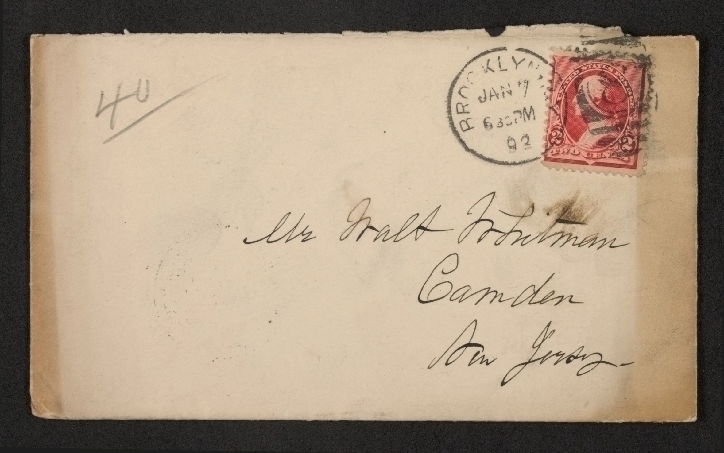 Scanned image of the current content page