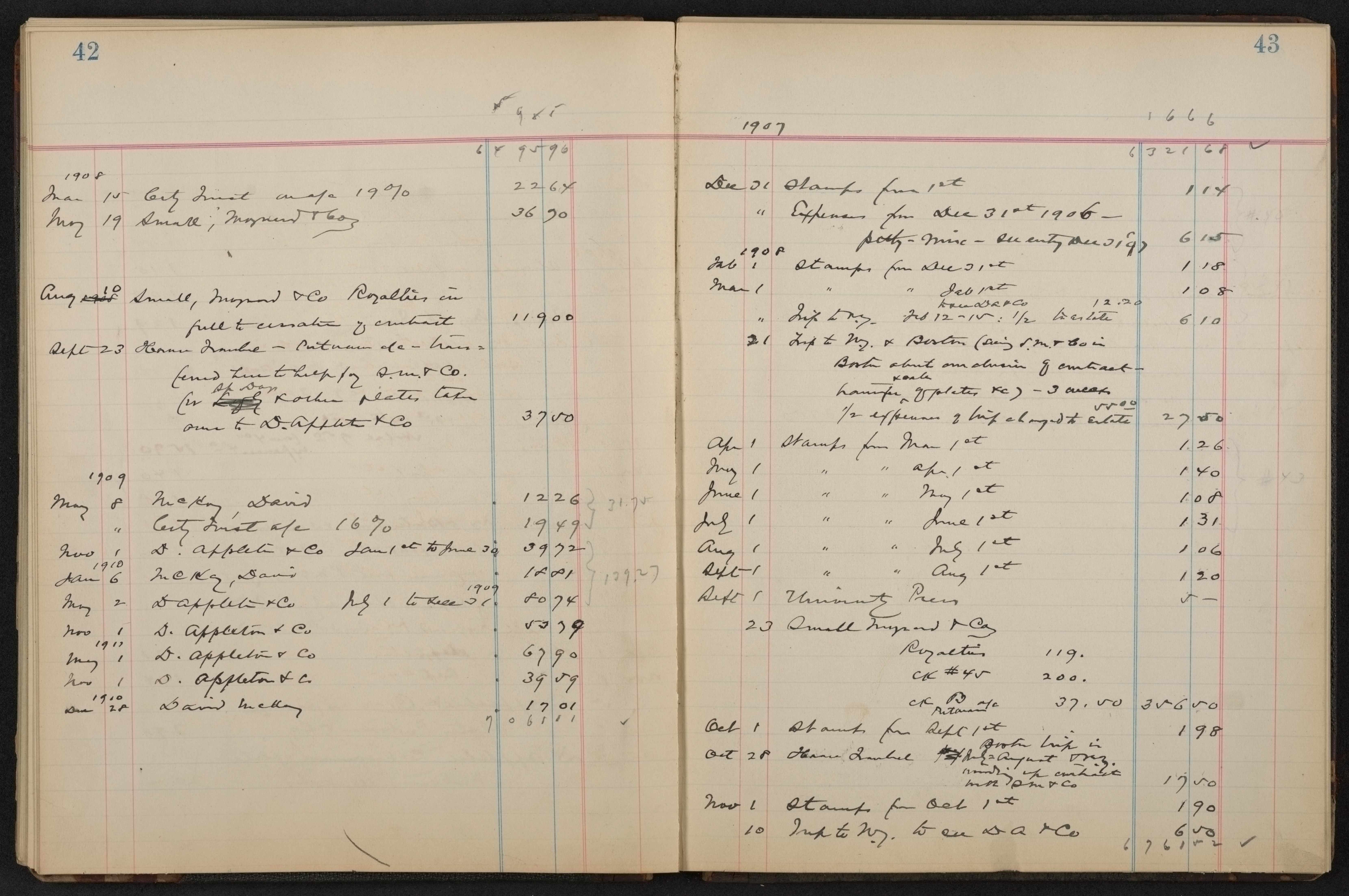 Scanned image of the current content page