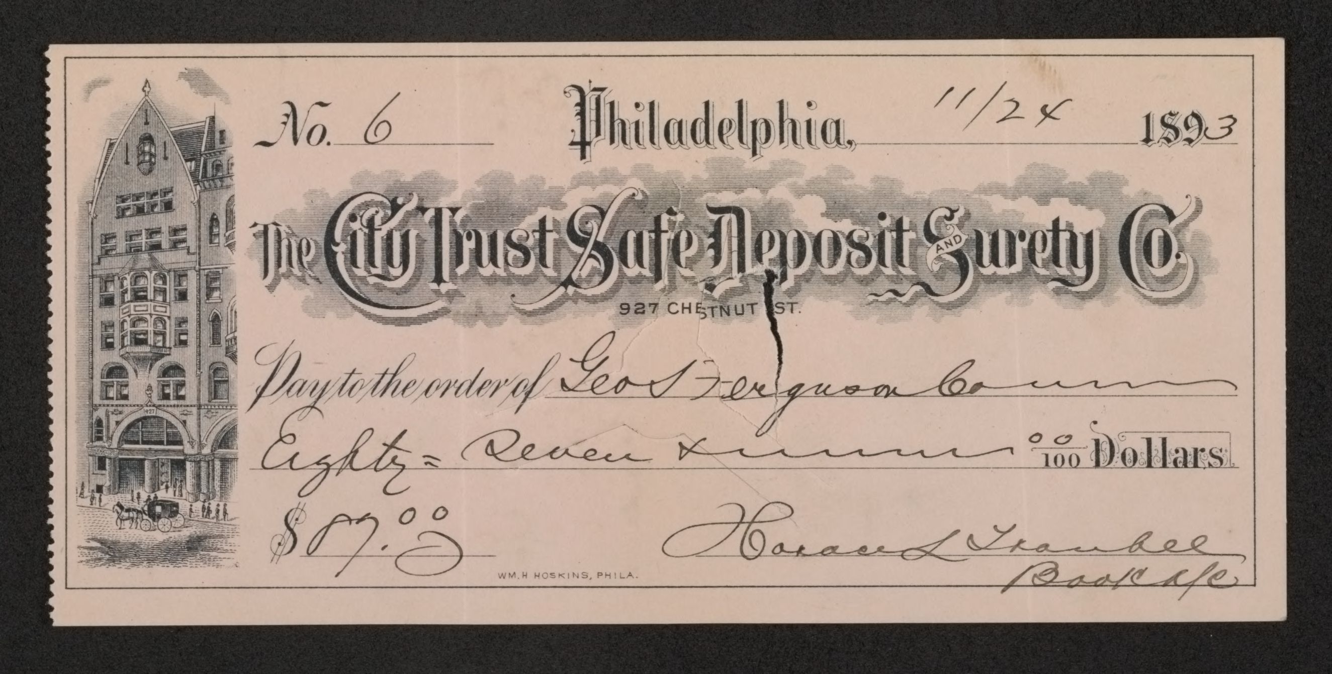 Scanned image of the current content page