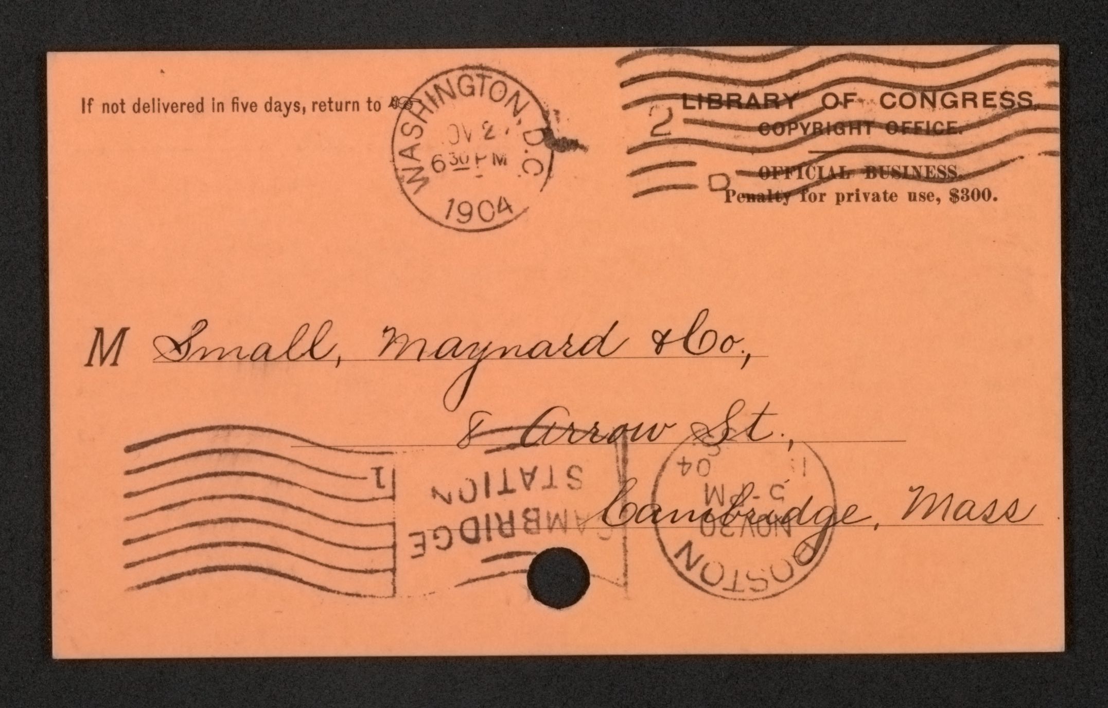 Scanned image of the current content page