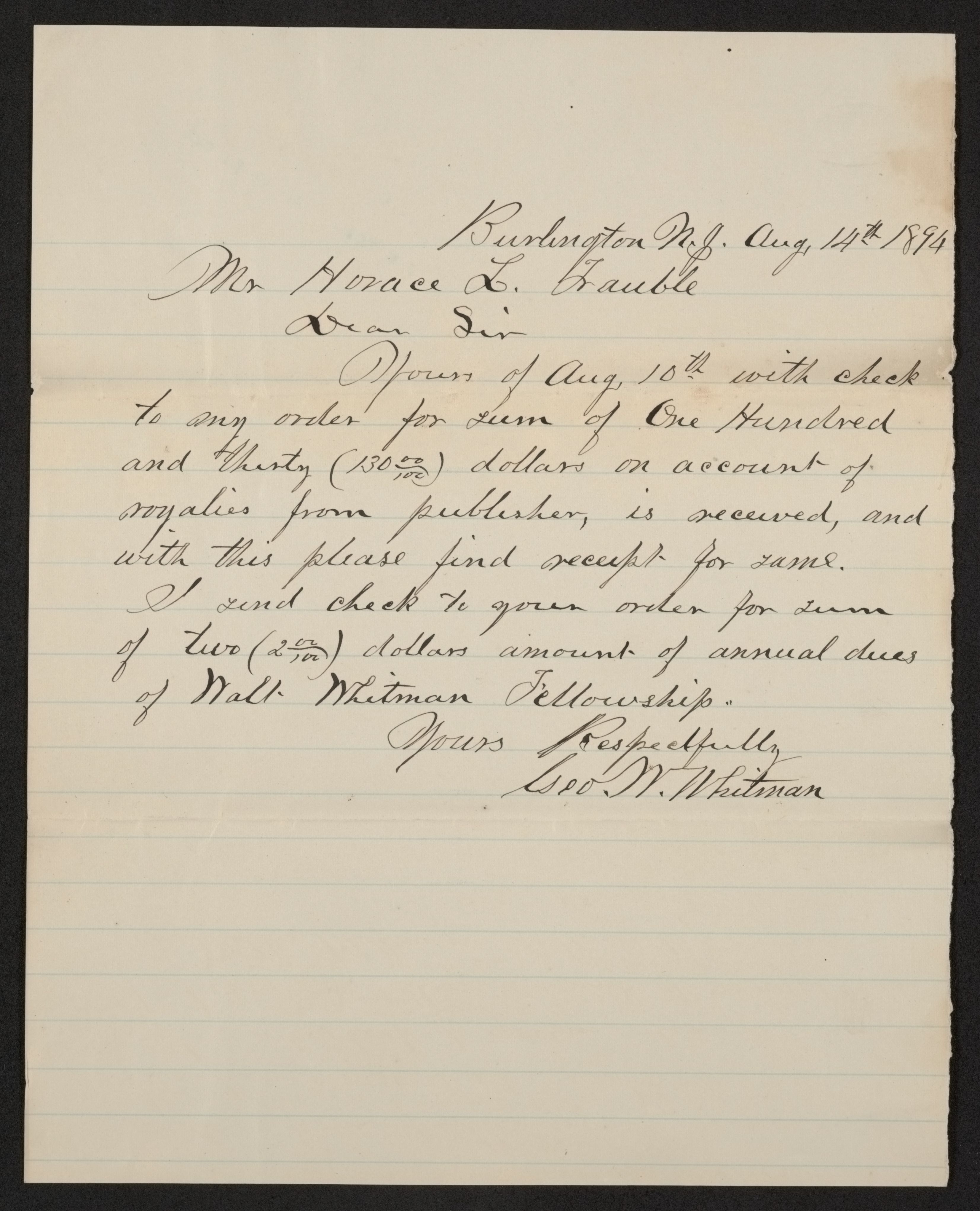 Scanned image of the current content page