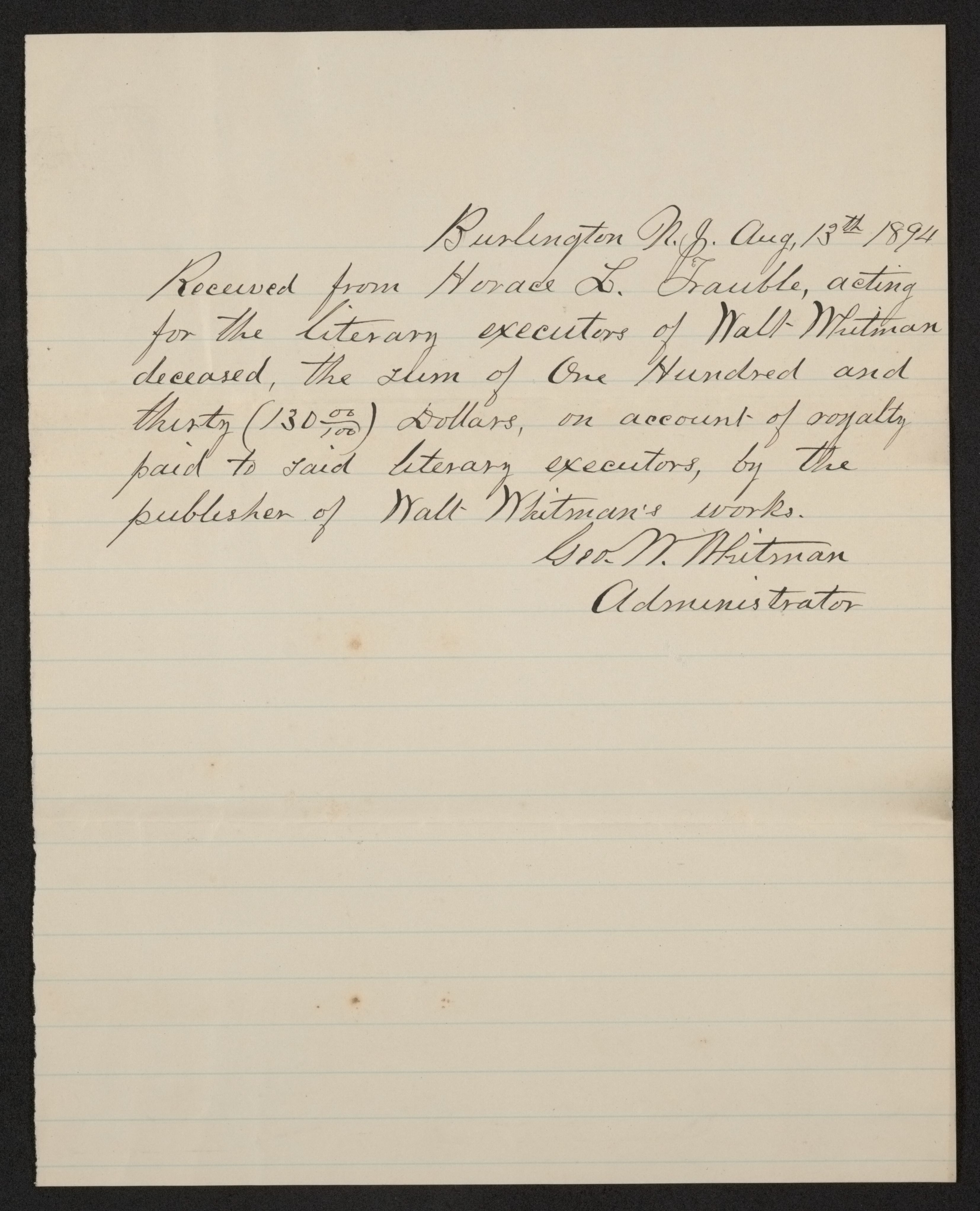 Scanned image of the current content page