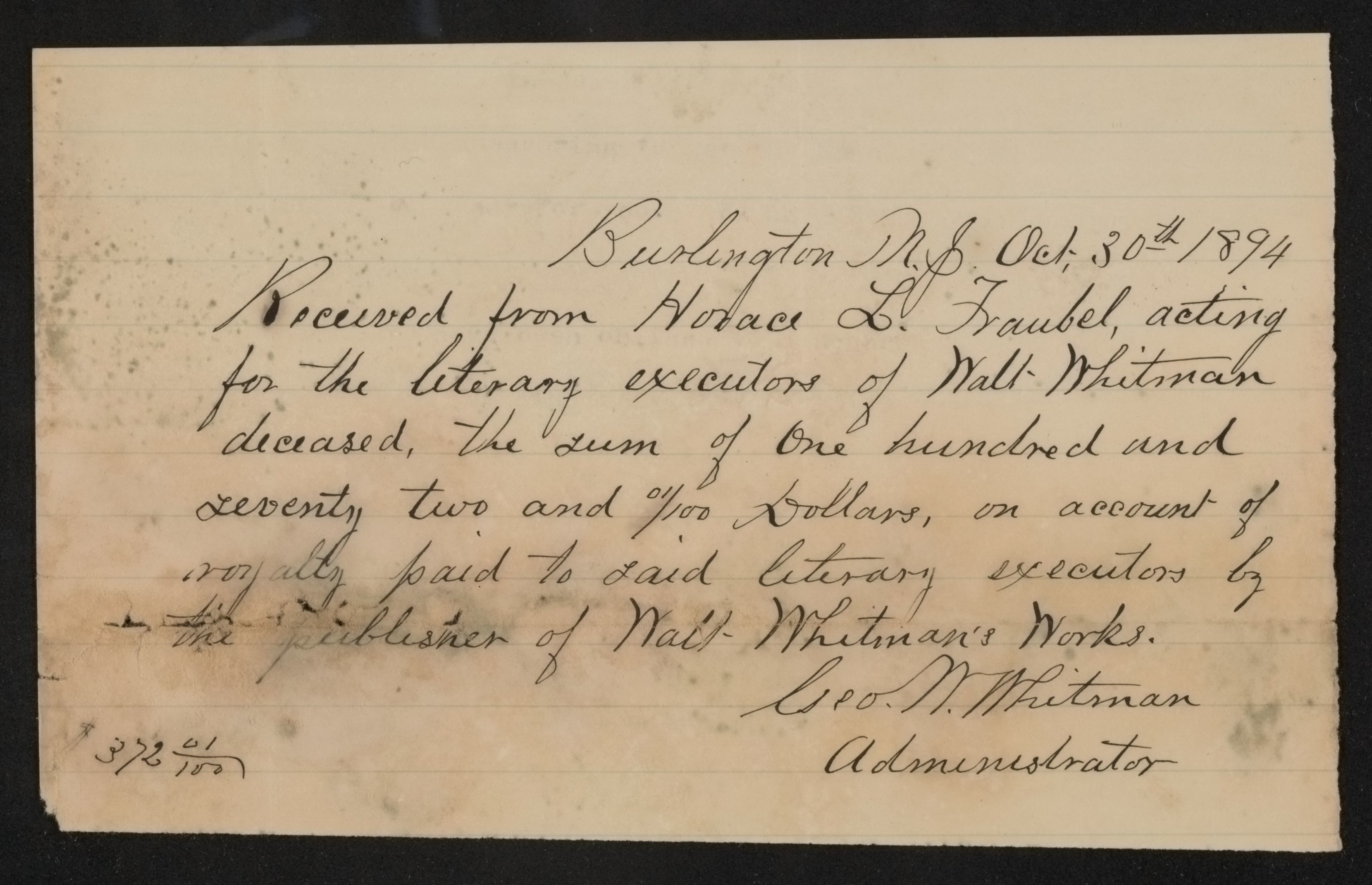 Scanned image of the current content page