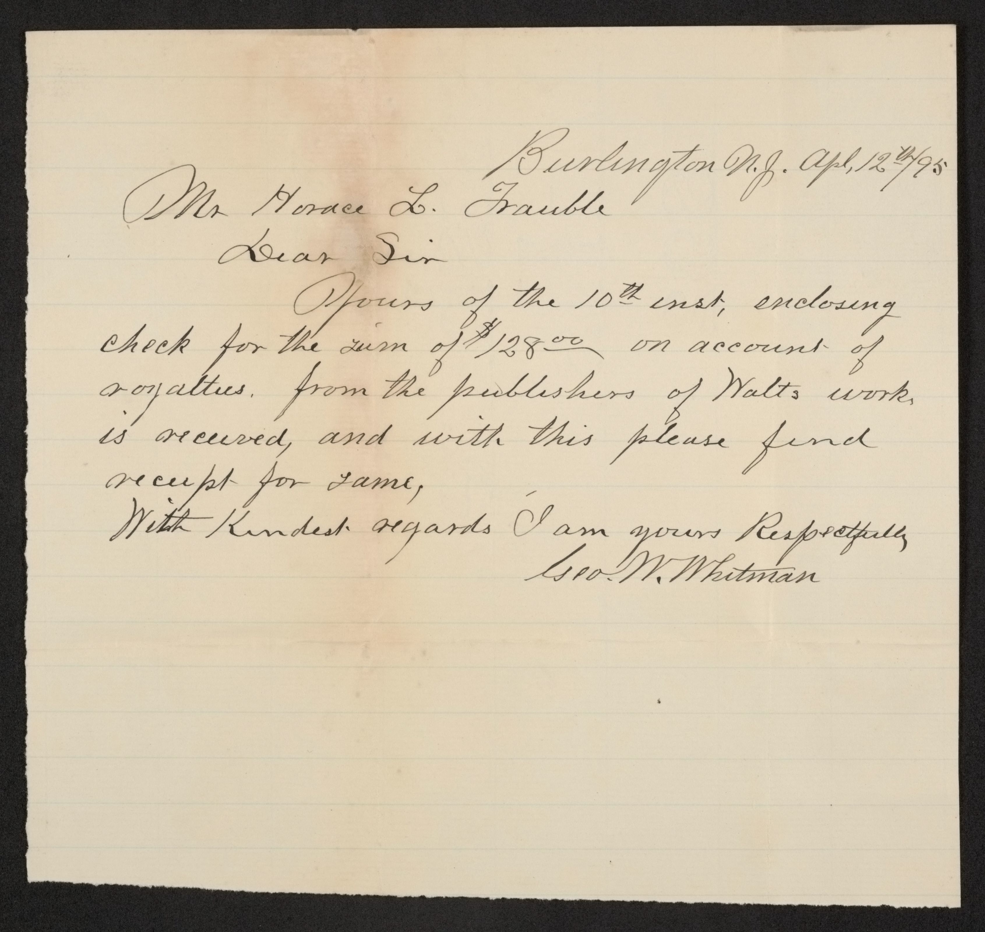 Scanned image of the current content page