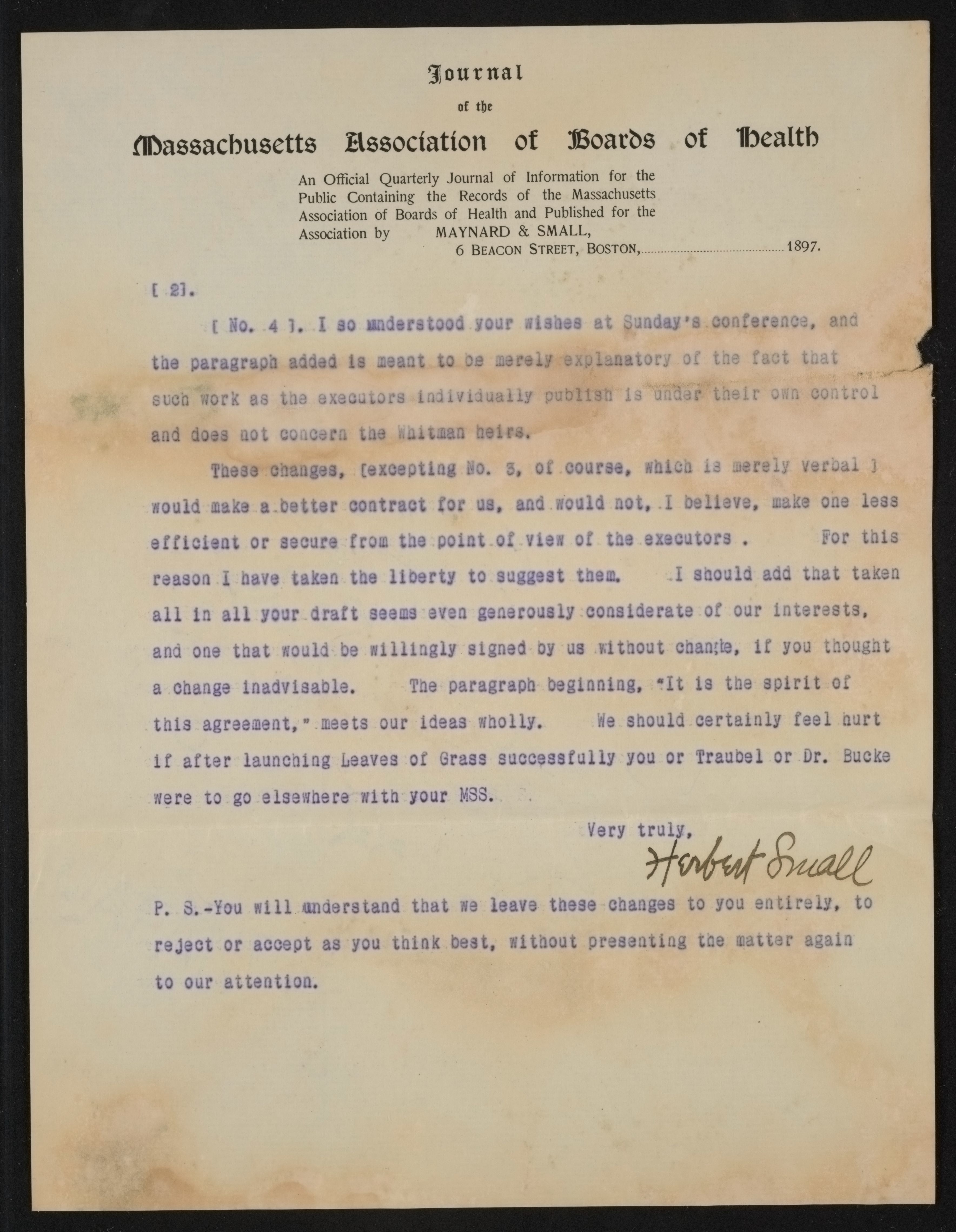 Scanned image of the current content page