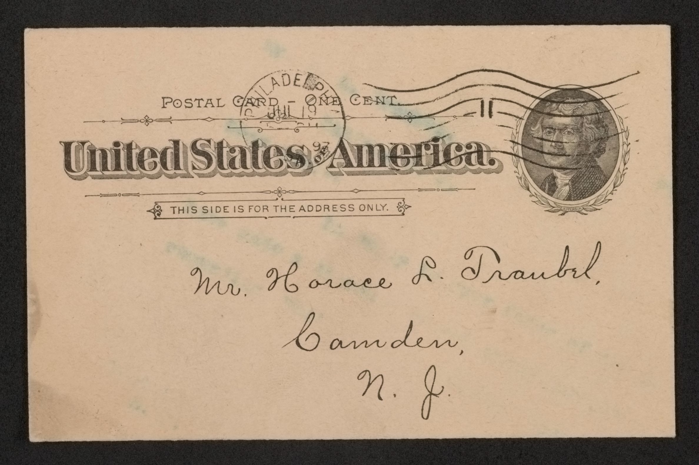 Scanned image of the current content page