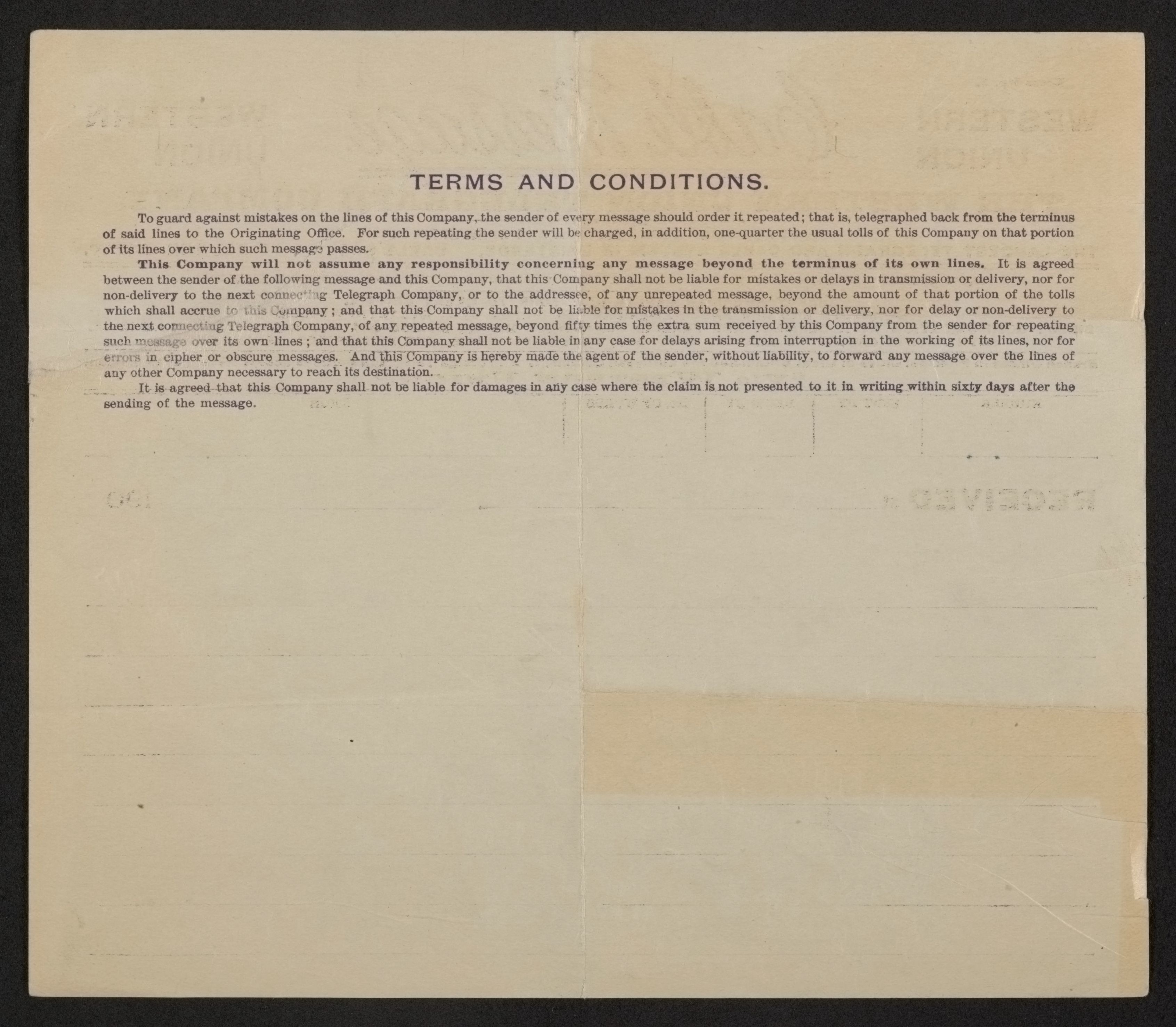 Scanned image of the current content page