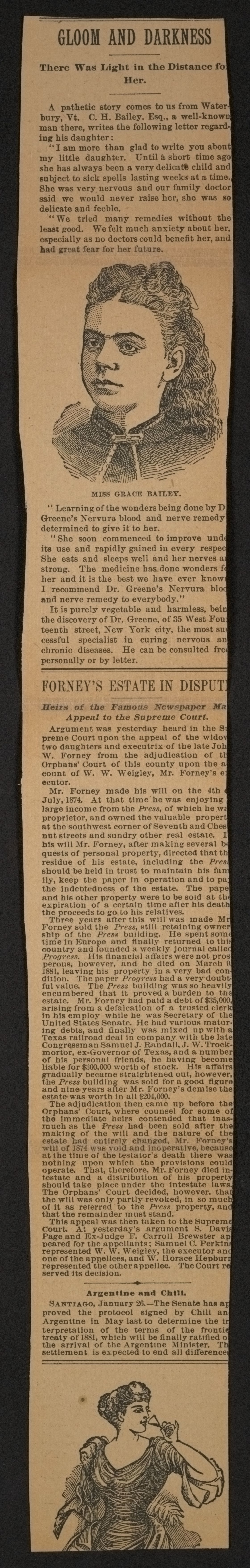 Scanned image of the current content page