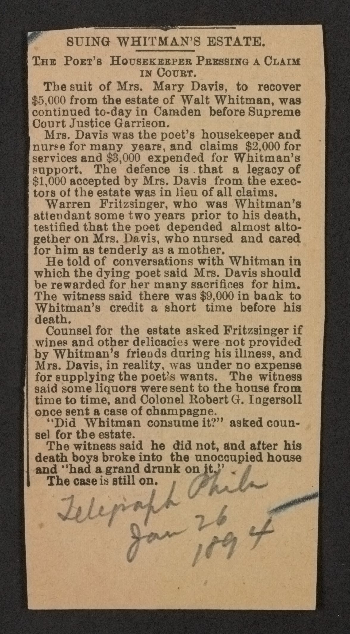 Scanned image of the current content page