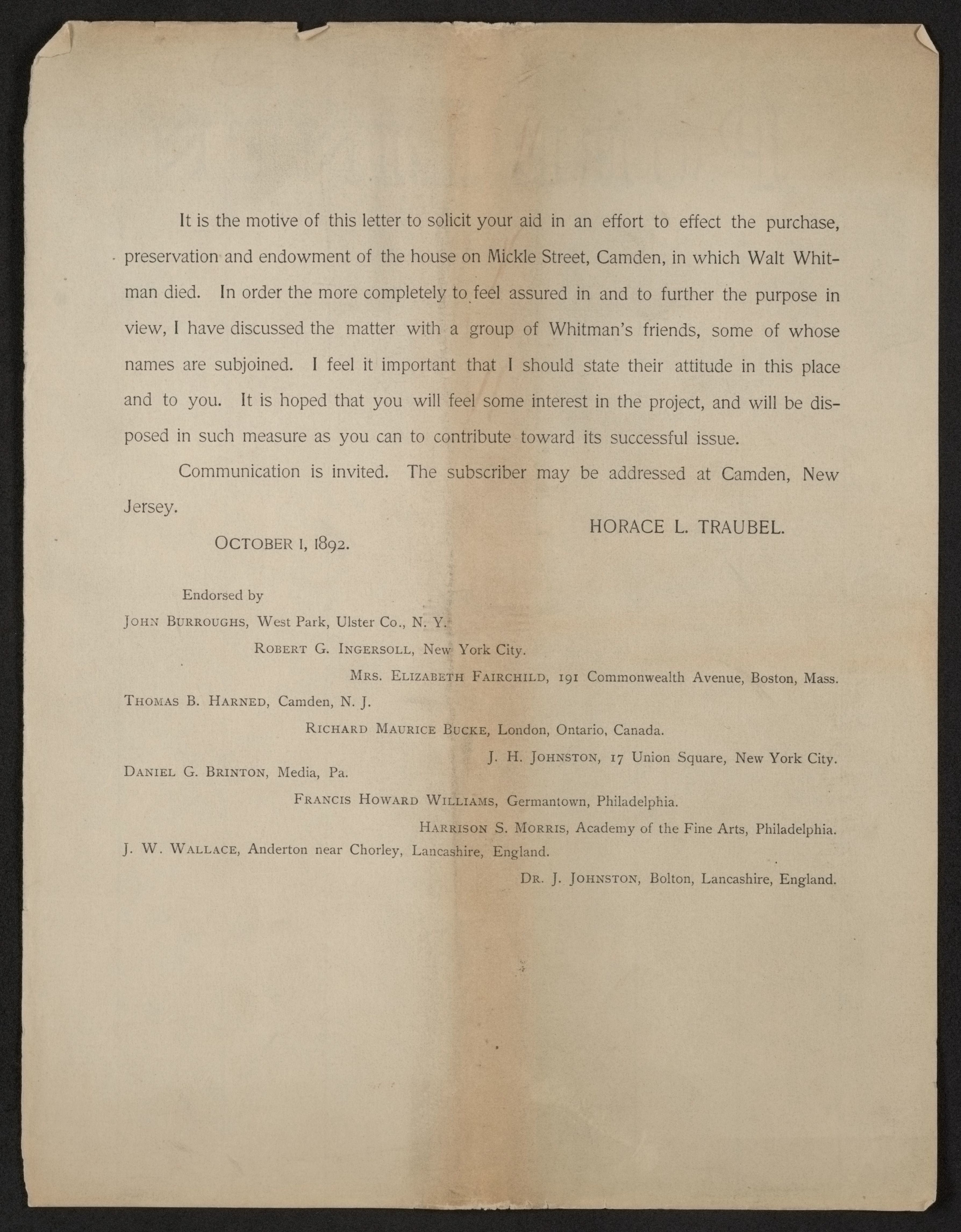 Scanned image of the current content page