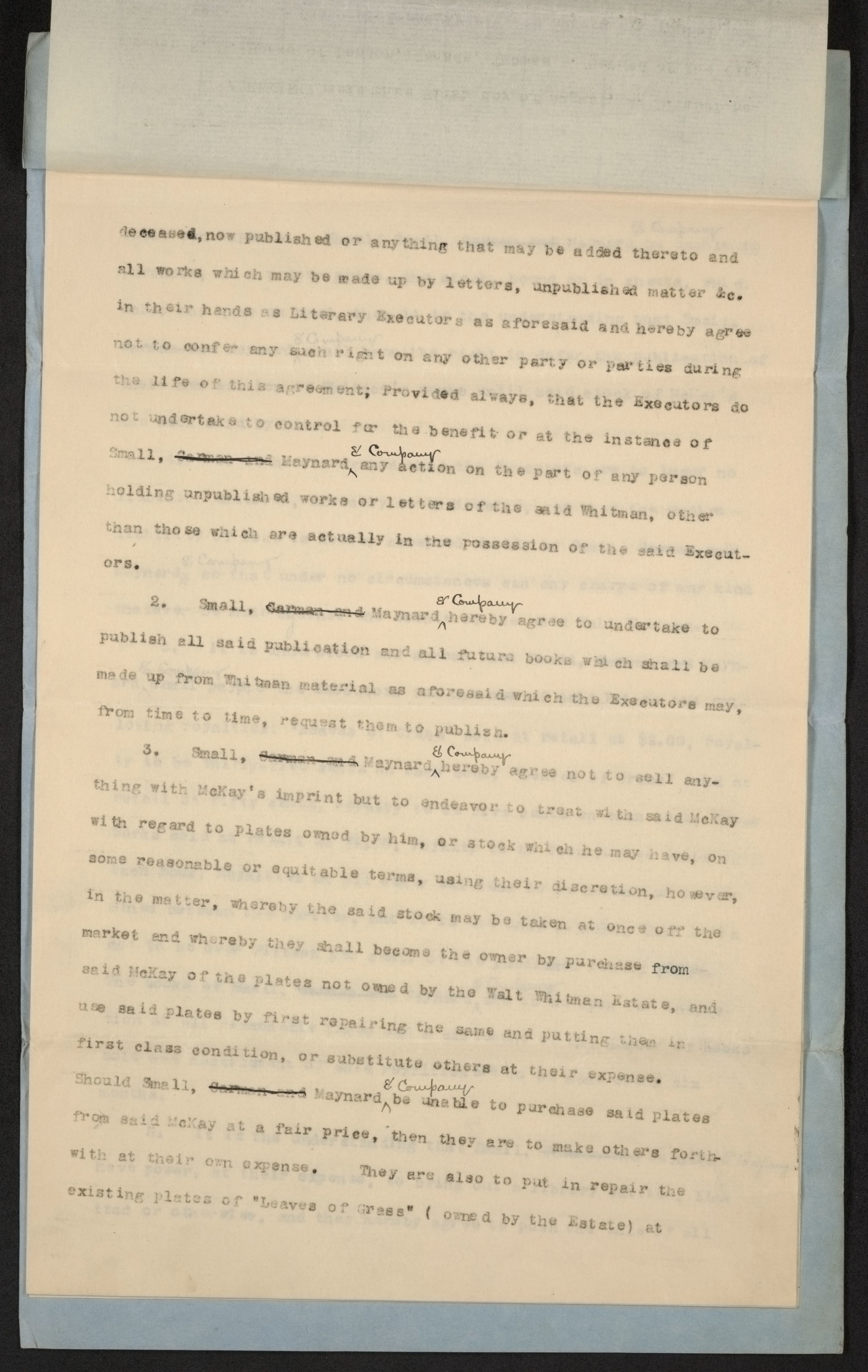 Scanned image of the current content page