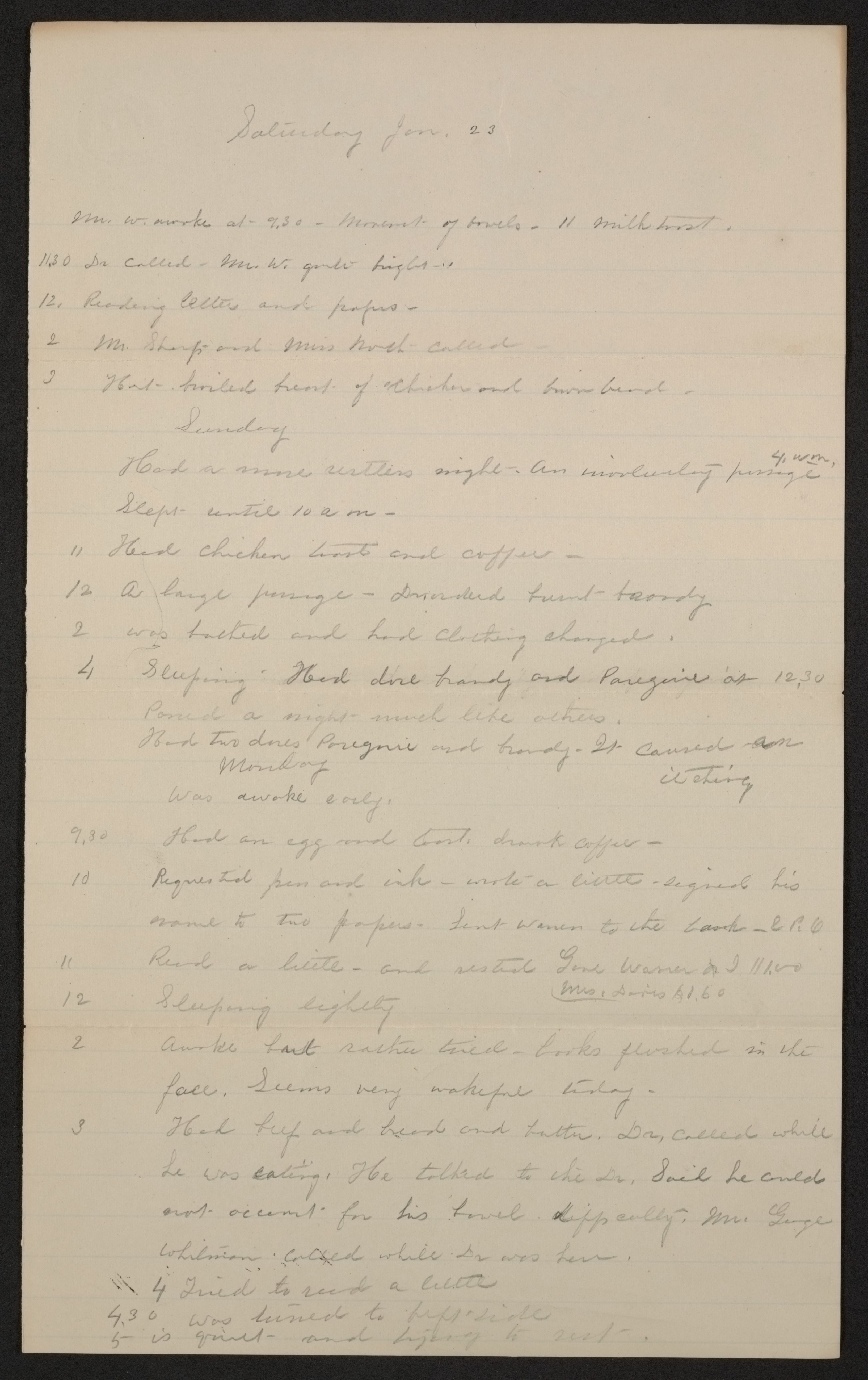 Scanned image of the current content page