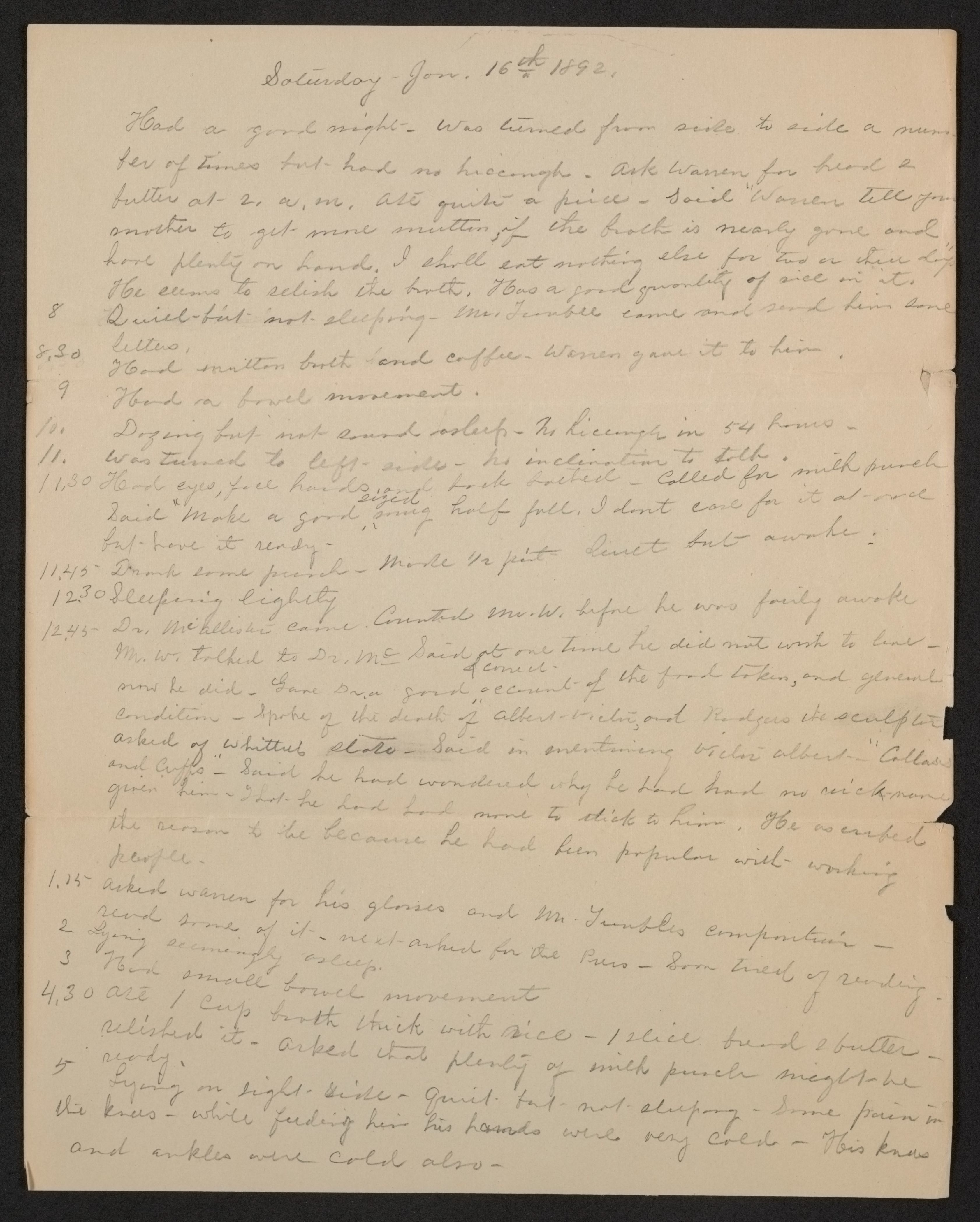 Scanned image of the current content page