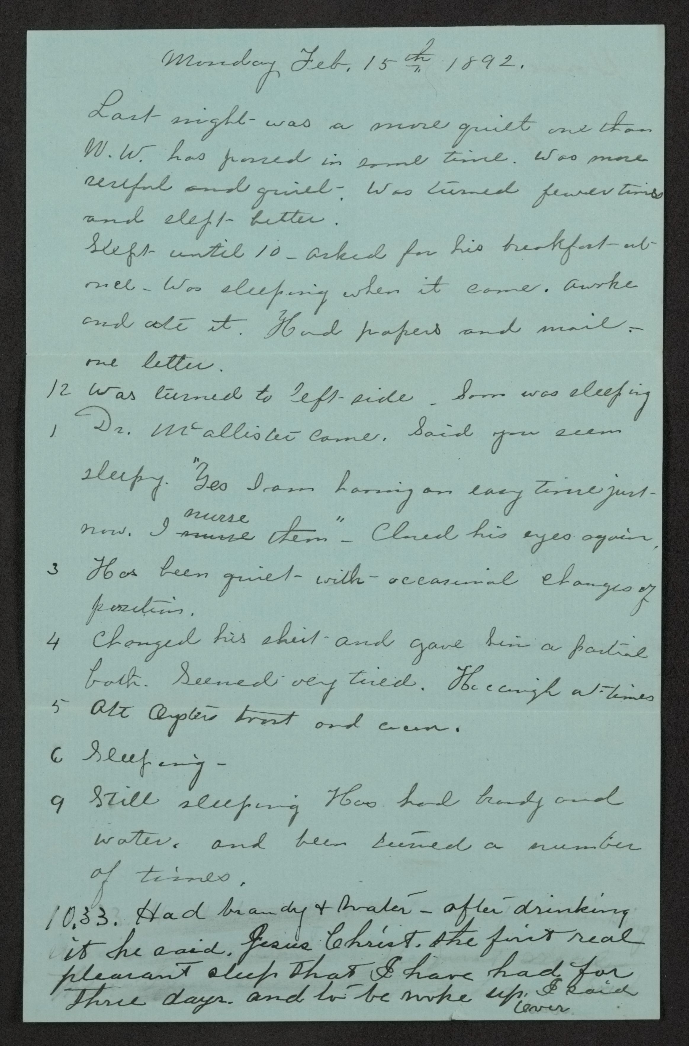 Scanned image of the current content page