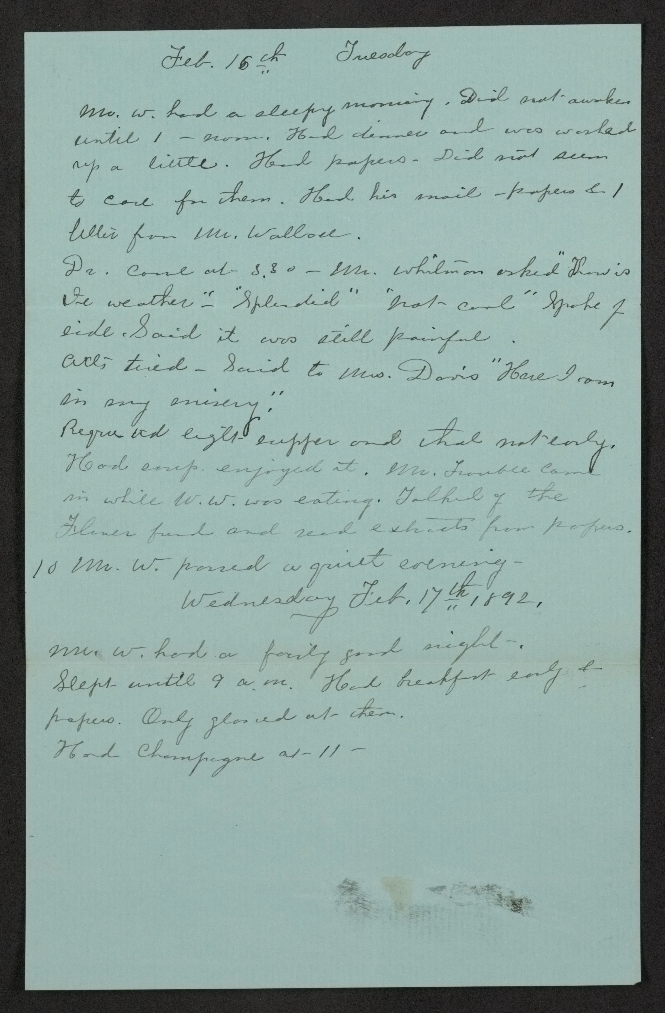 Scanned image of the current content page