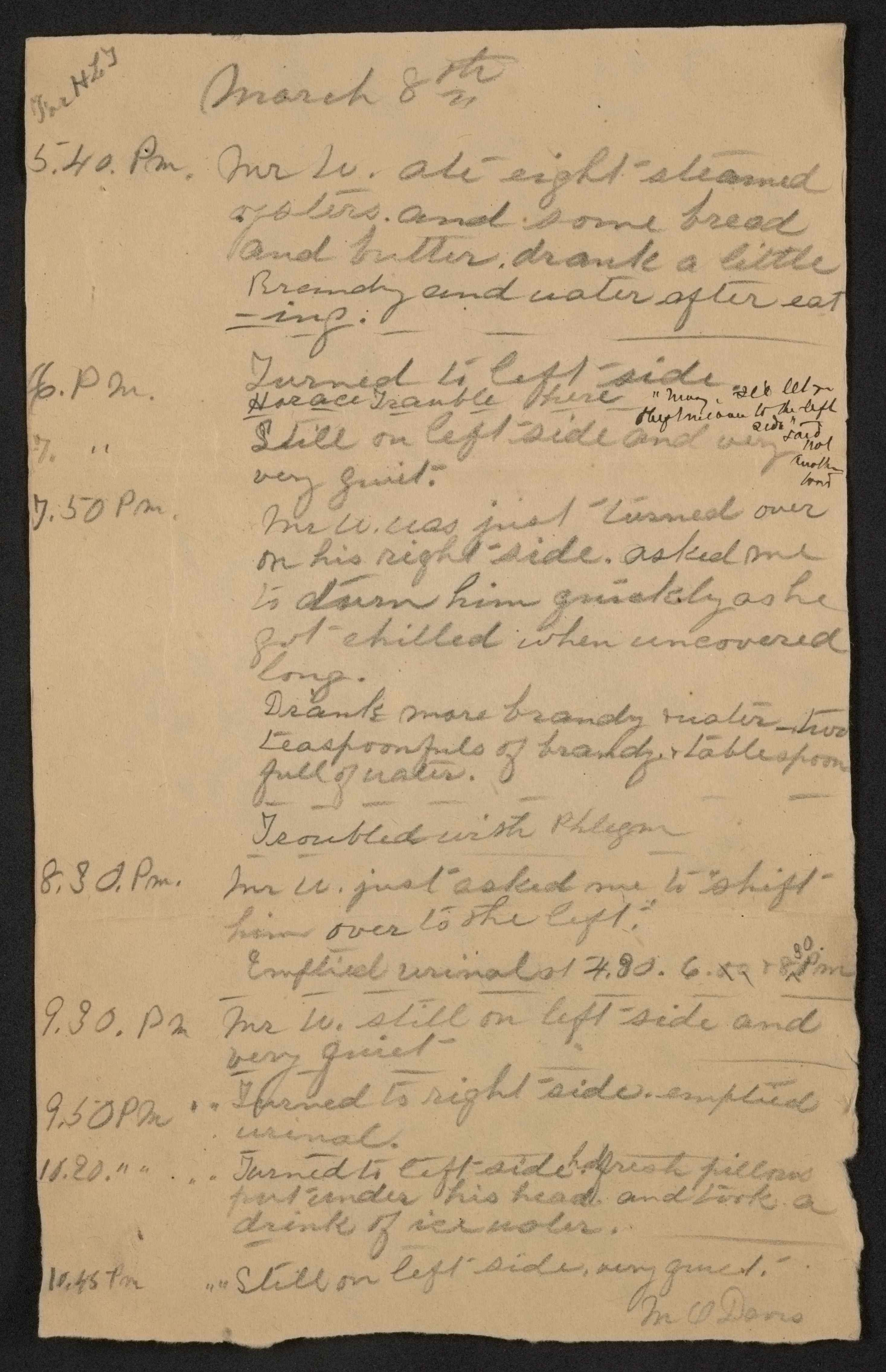 Scanned image of the current content page