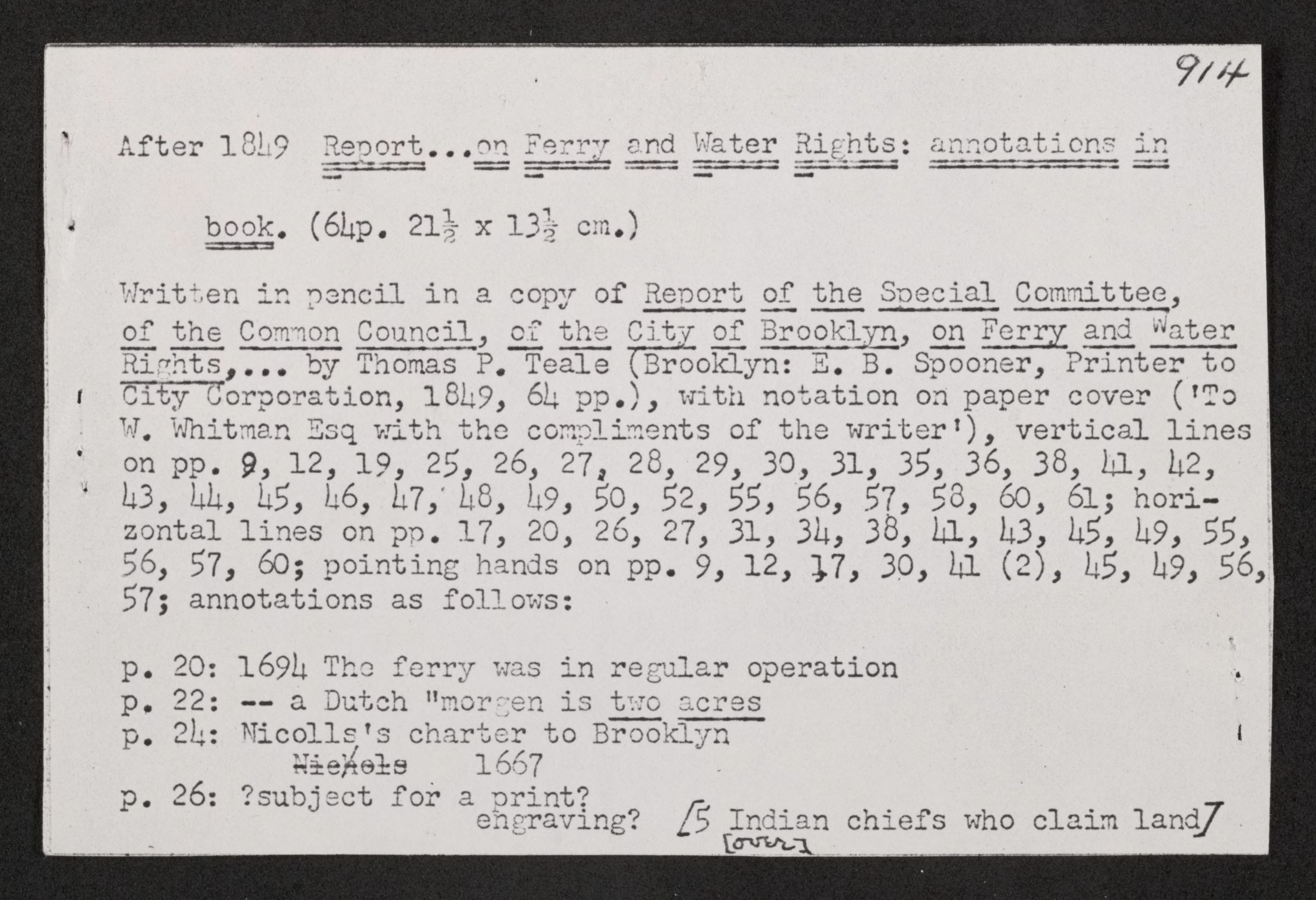 Scanned image of the current content page