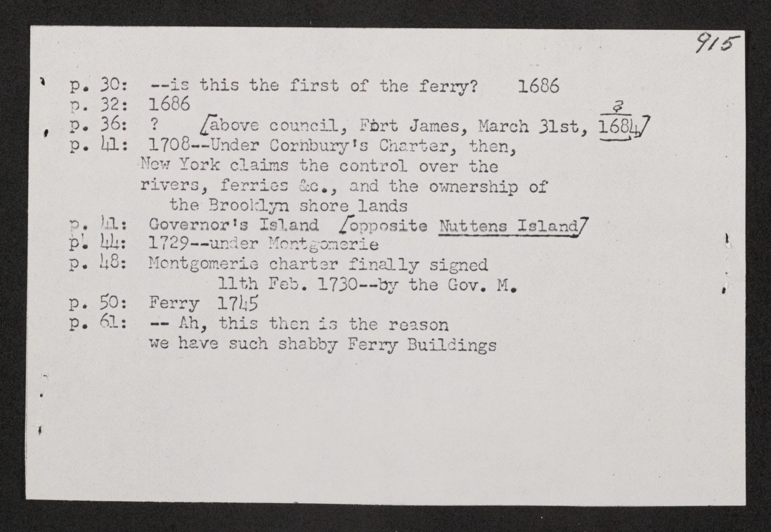 Scanned image of the current content page