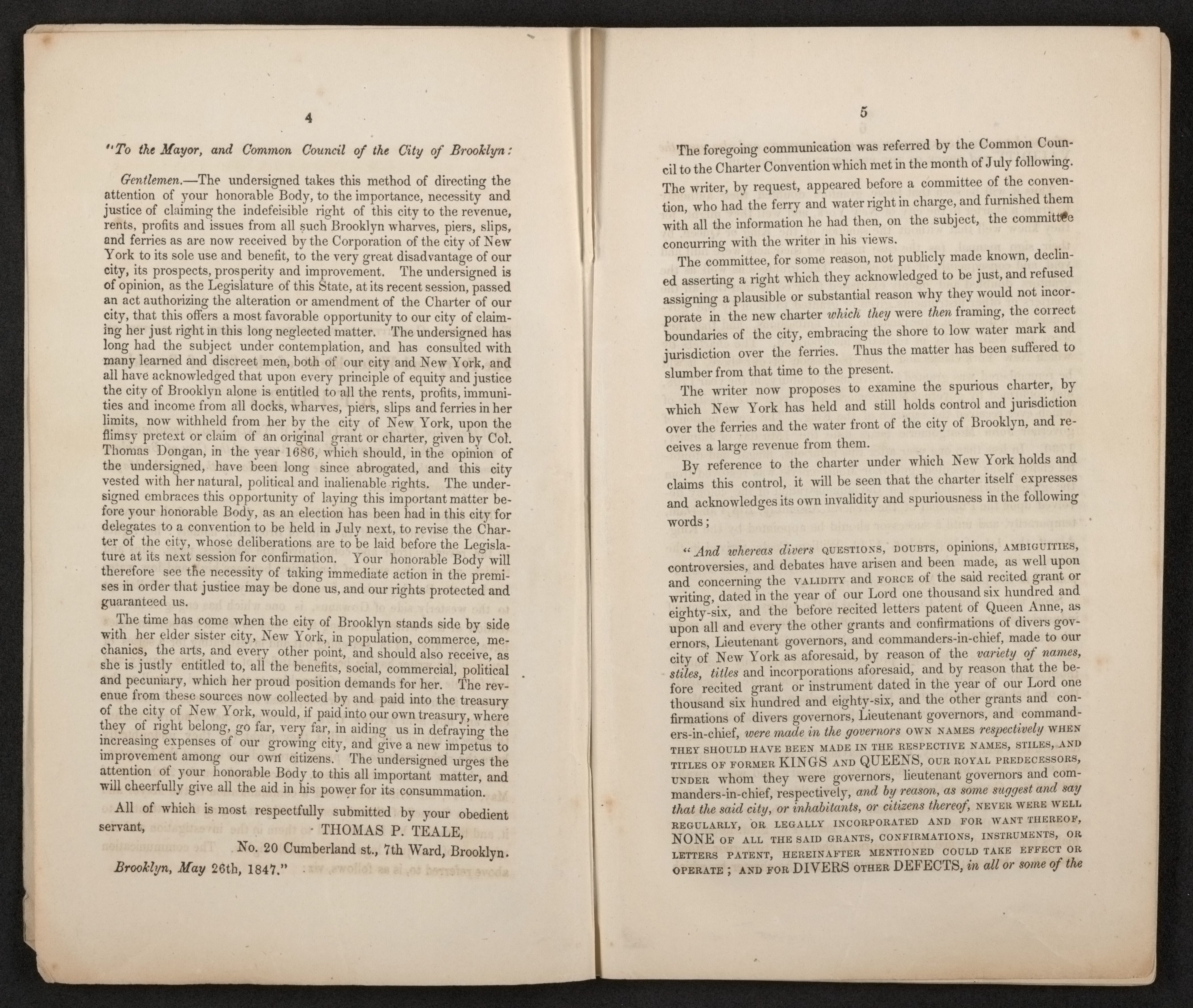 Scanned image of the current content page