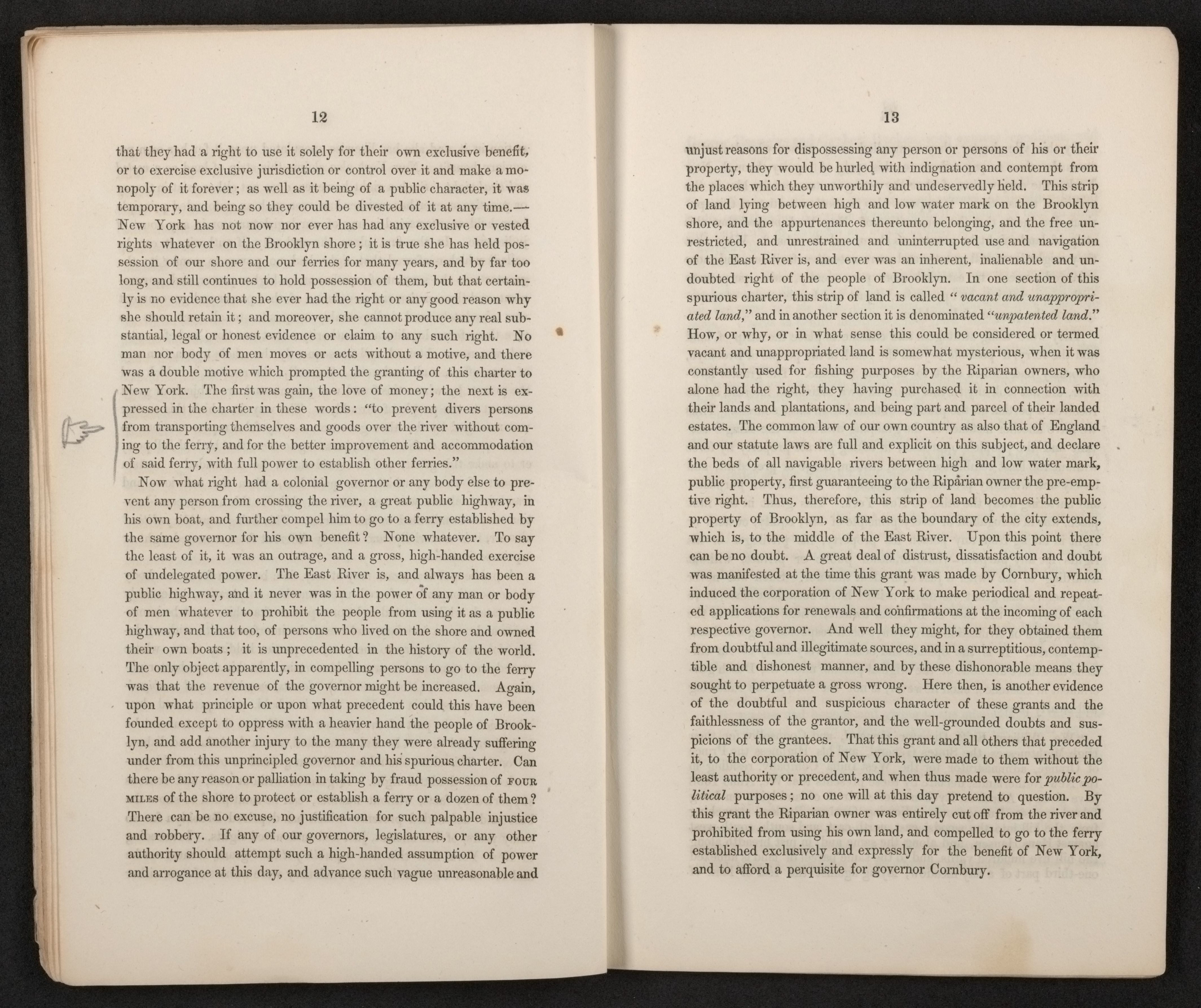 Scanned image of the current content page