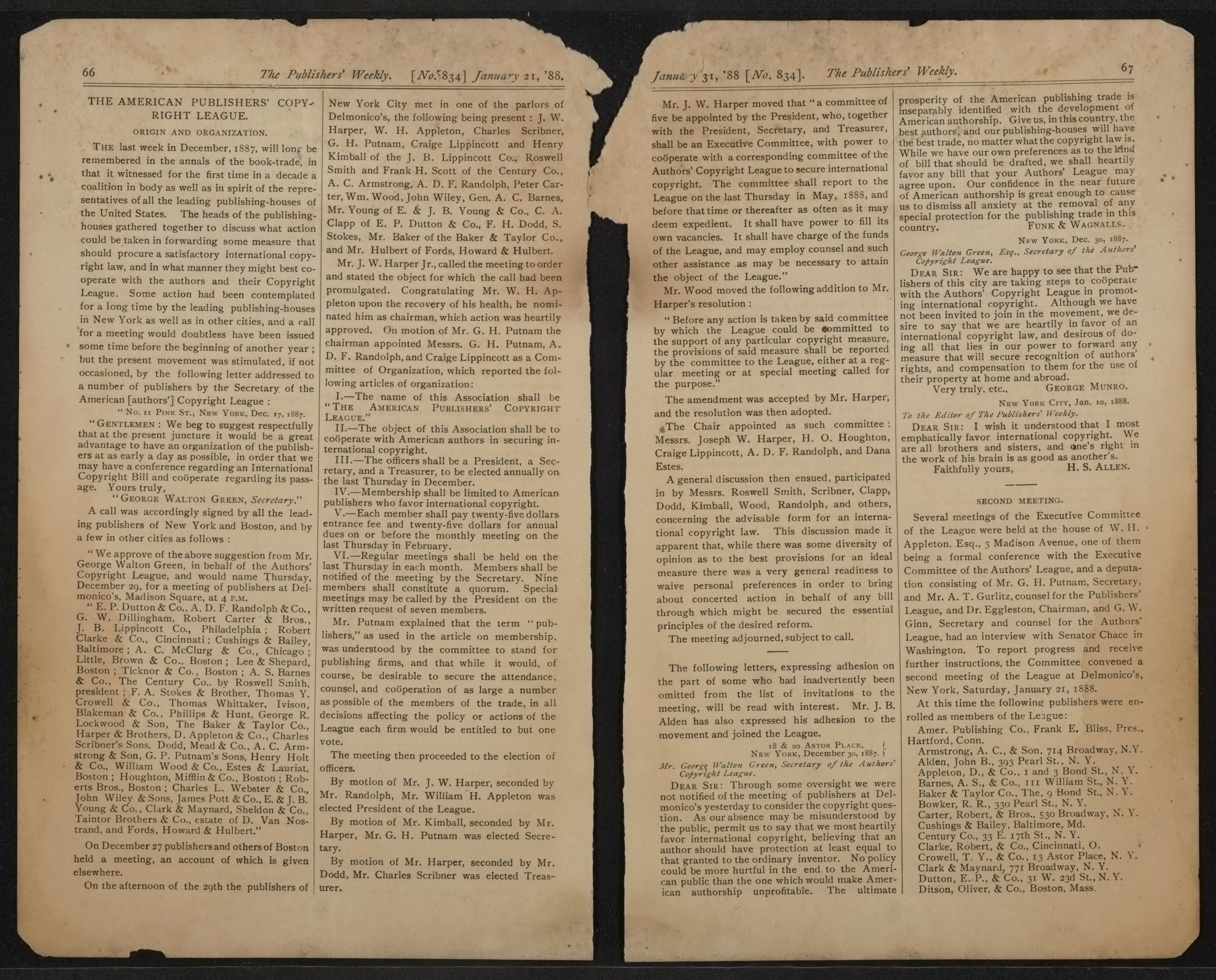 Scanned image of the current content page