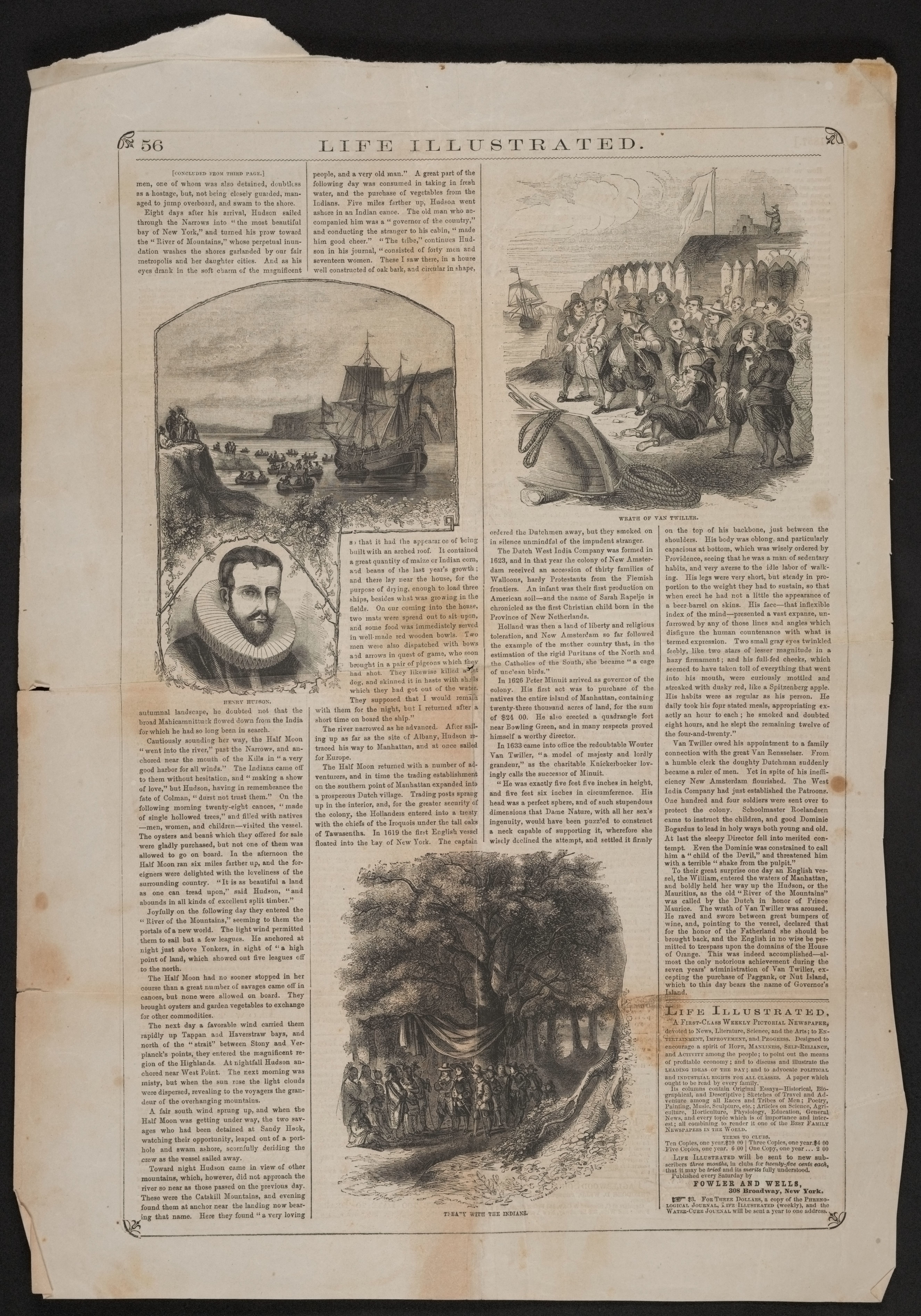 Scanned image of the current content page