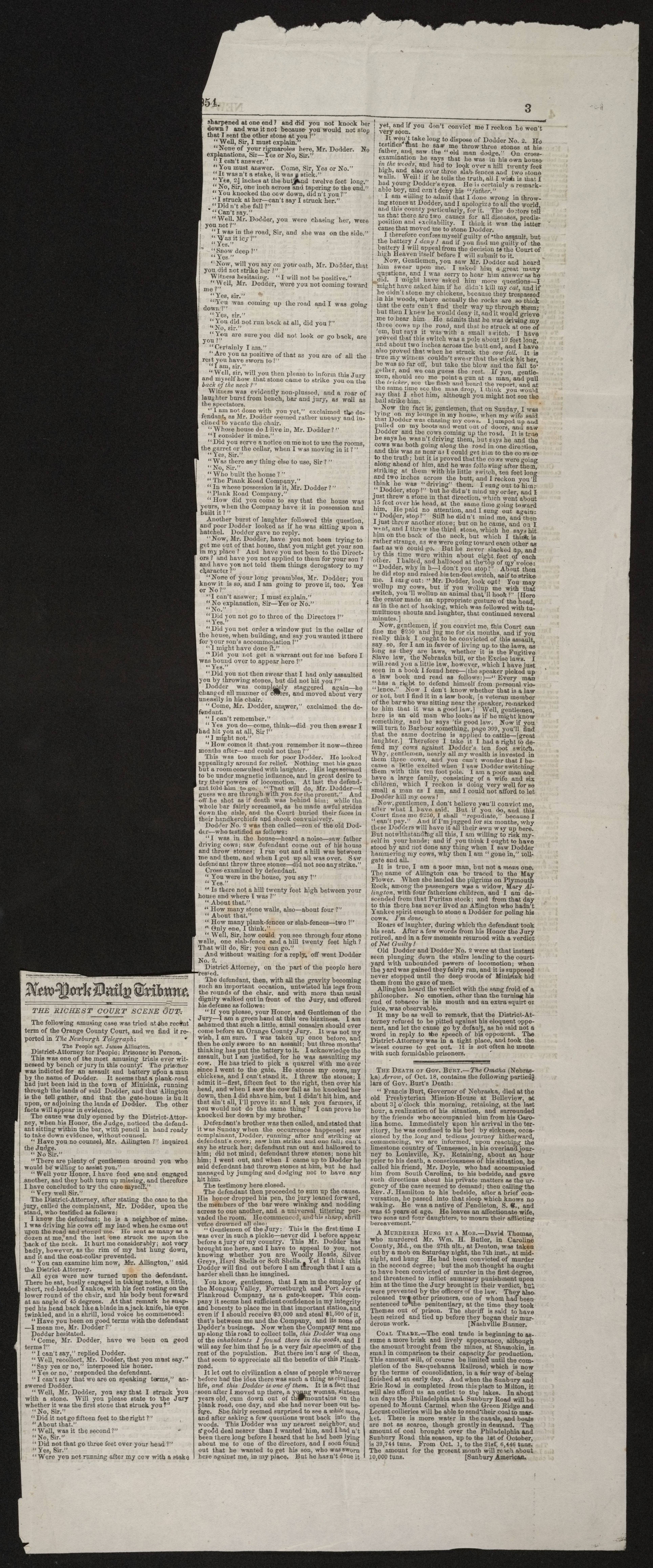 Scanned image of the current content page