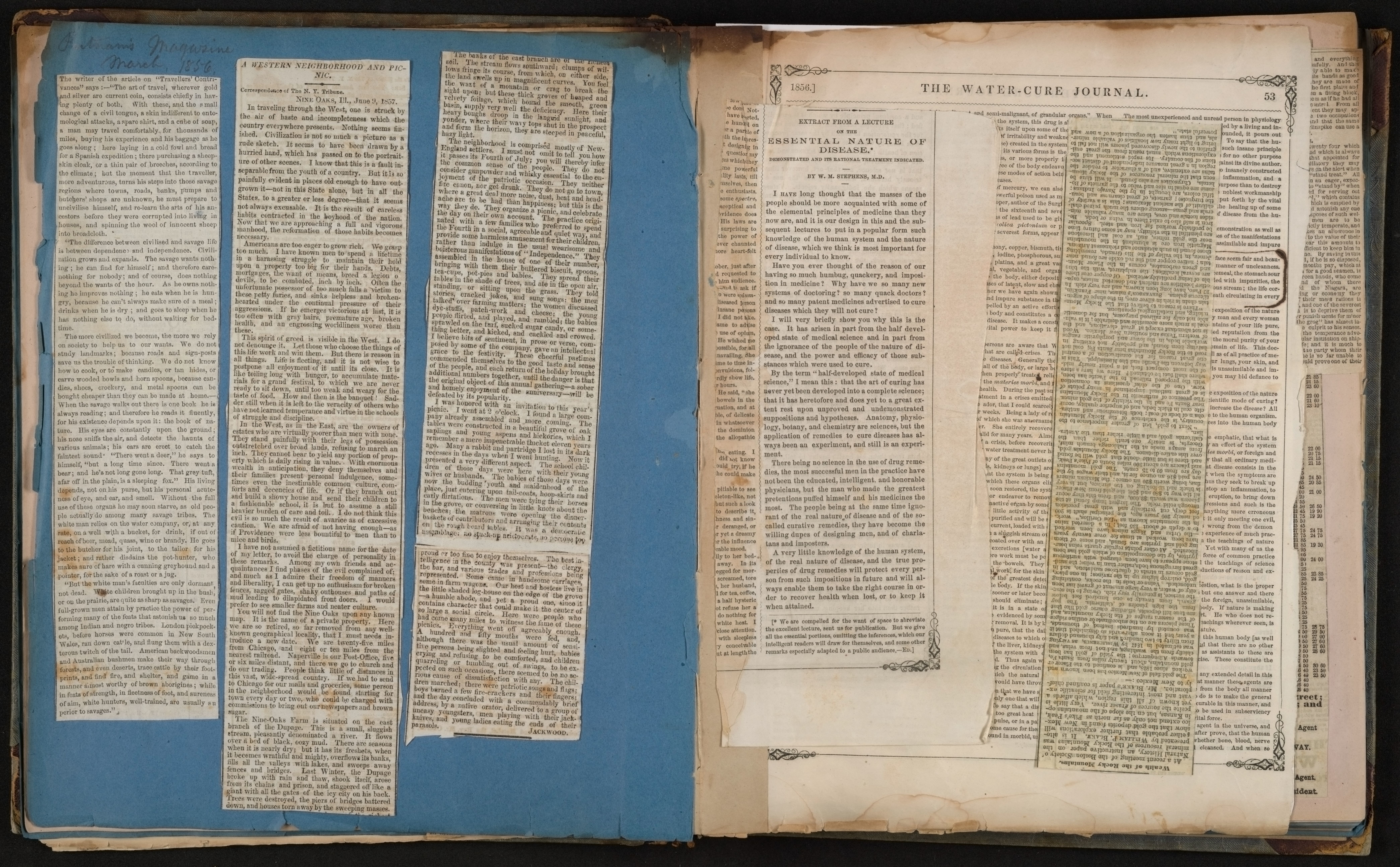 Scanned image of the current content page