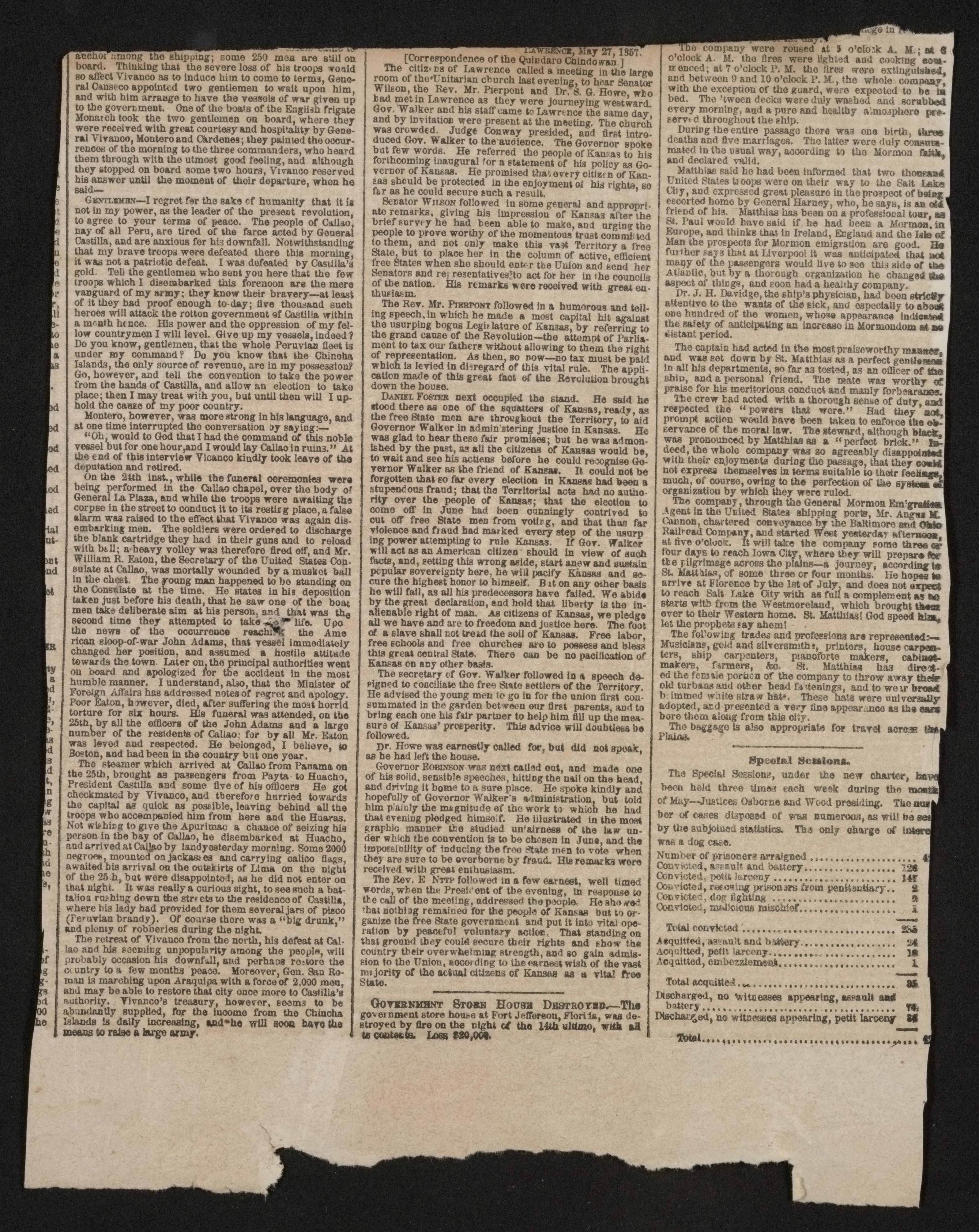Scanned image of the current content page
