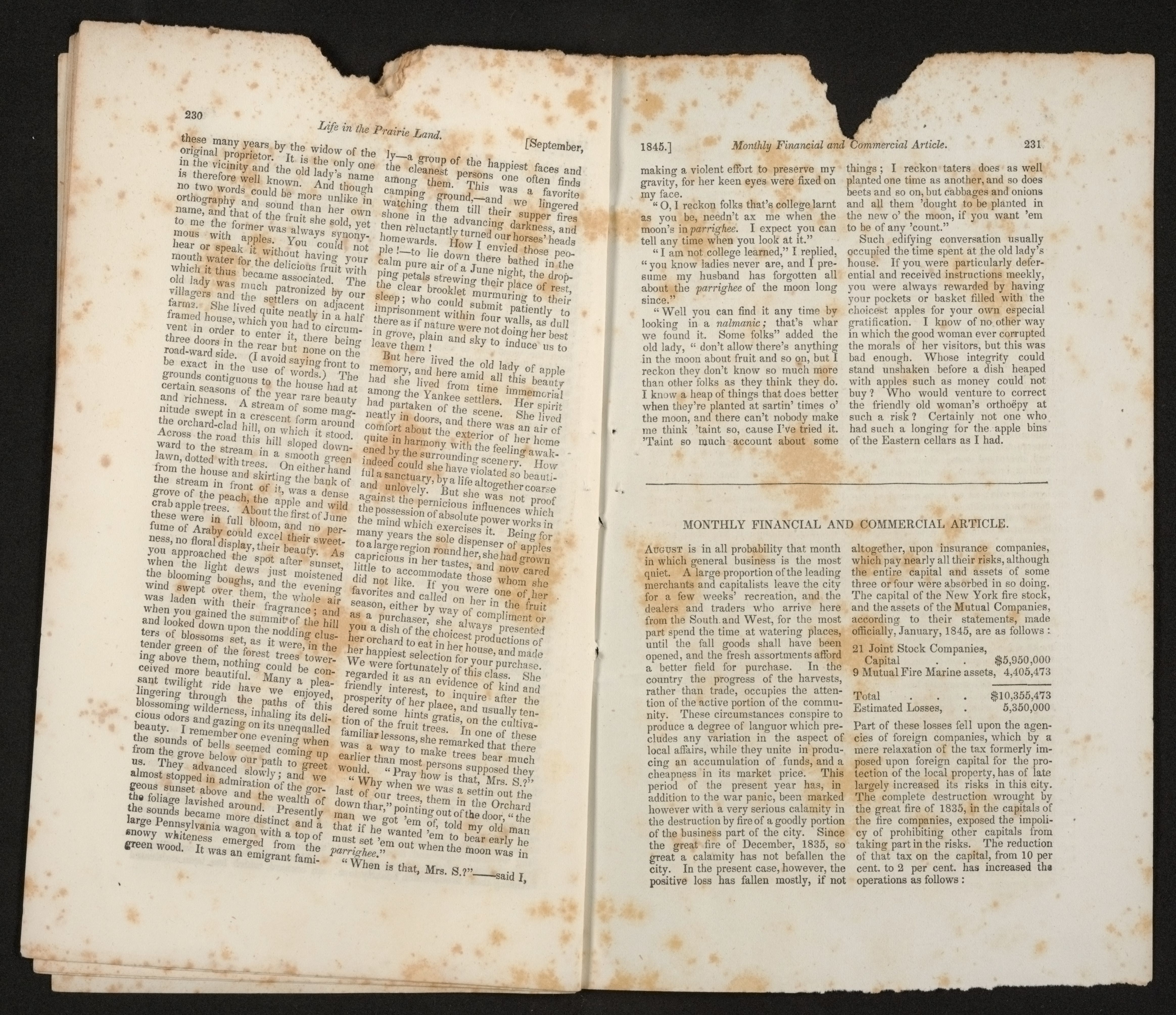 Scanned image of the current content page